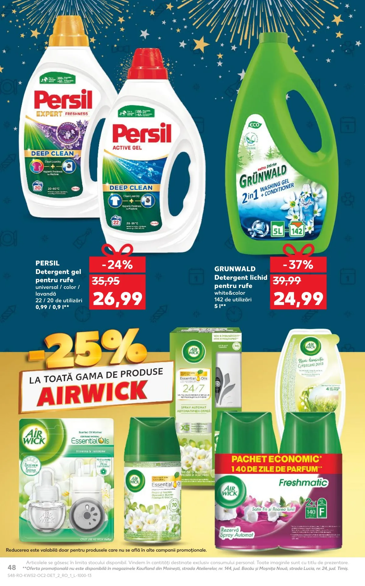 Kaufland akciós újság Románia 12.24–12.30 – 48. oldal