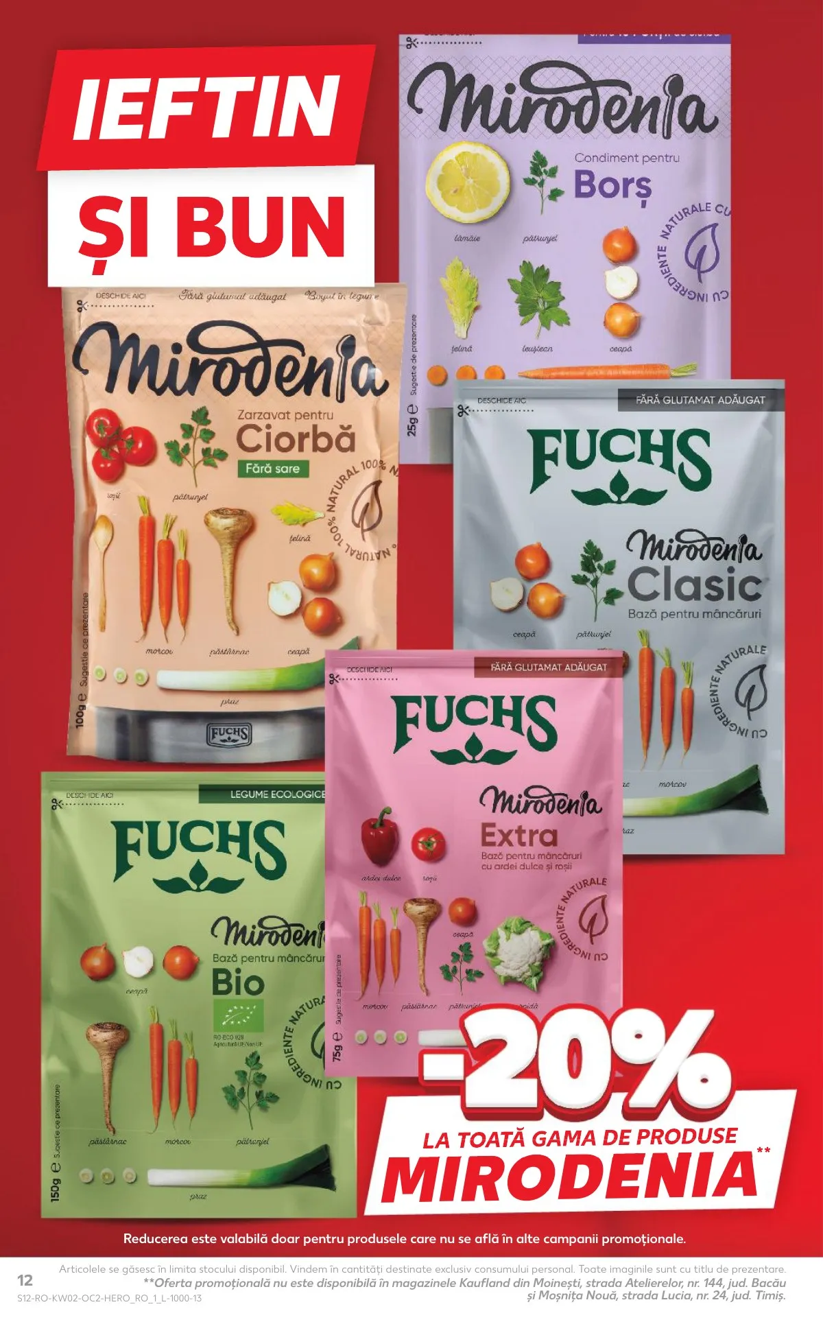 Kaufland akciós újság Románia 01.07–01.13 – 12. oldal