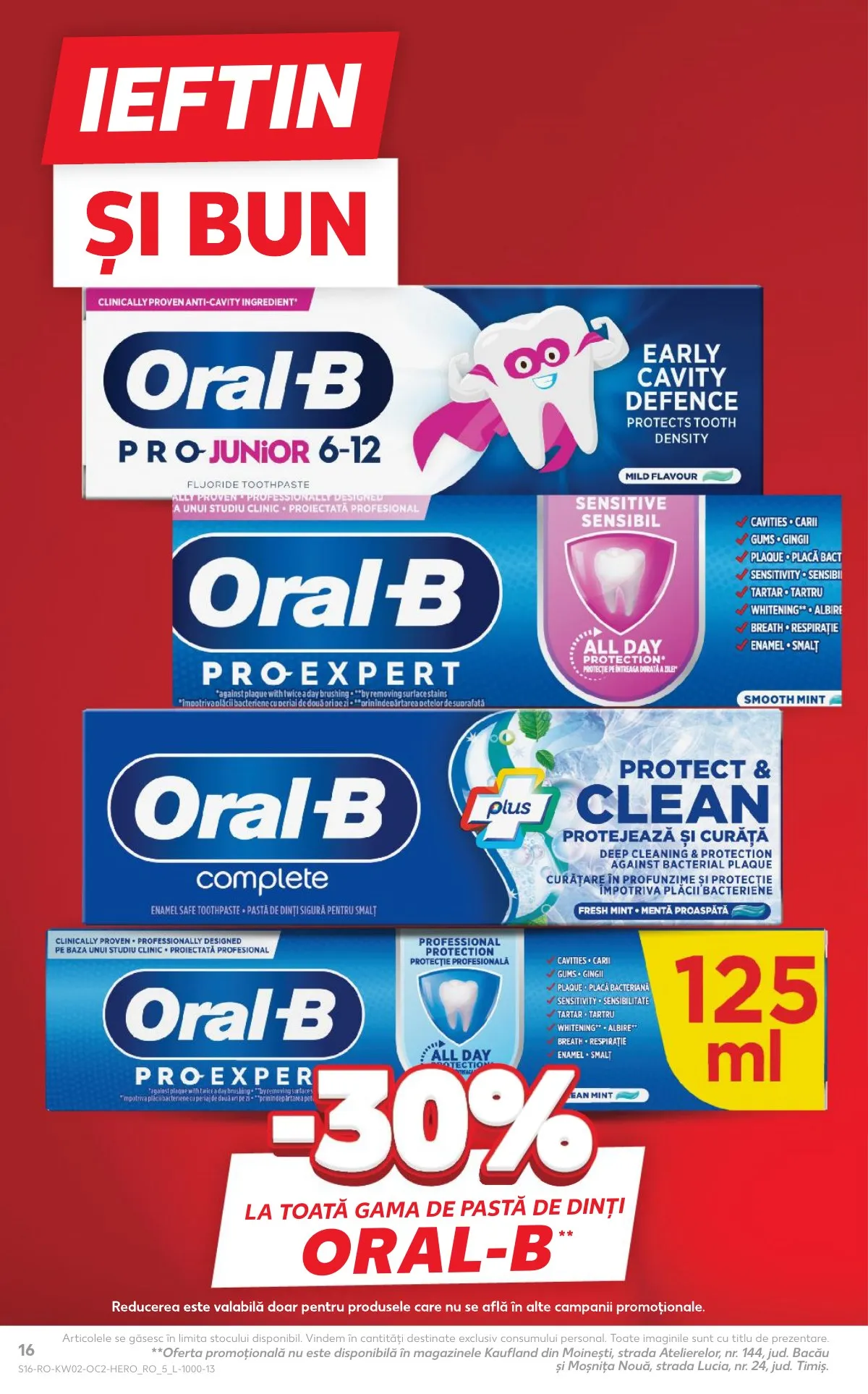 Kaufland akciós újság Románia 01.07–01.13 – 16. oldal