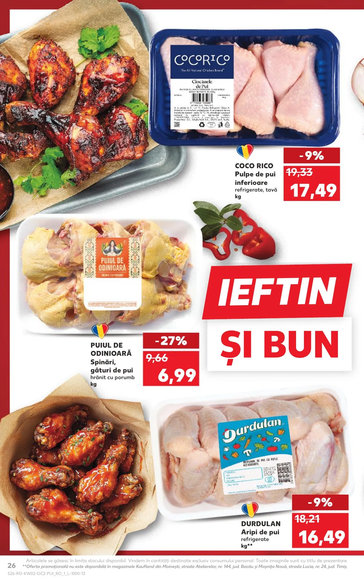 Kaufland akciós újság Románia 01.07–01.13 – 26. oldal