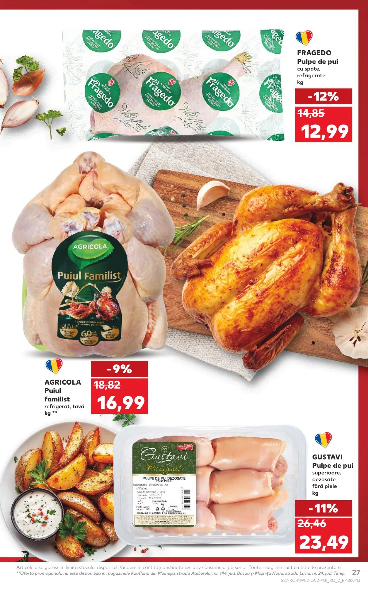 Kaufland akciós újság Románia 01.07–01.13 – 27. oldal