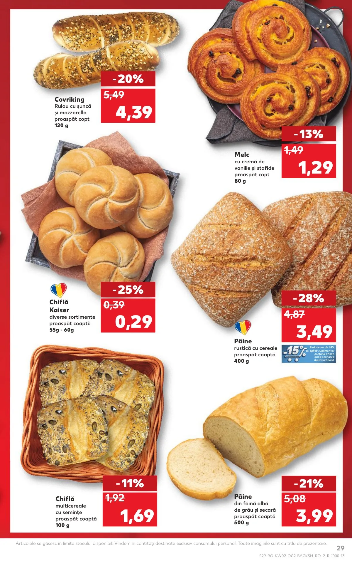 Kaufland akciós újság Románia 01.07–01.13 – 29. oldal
