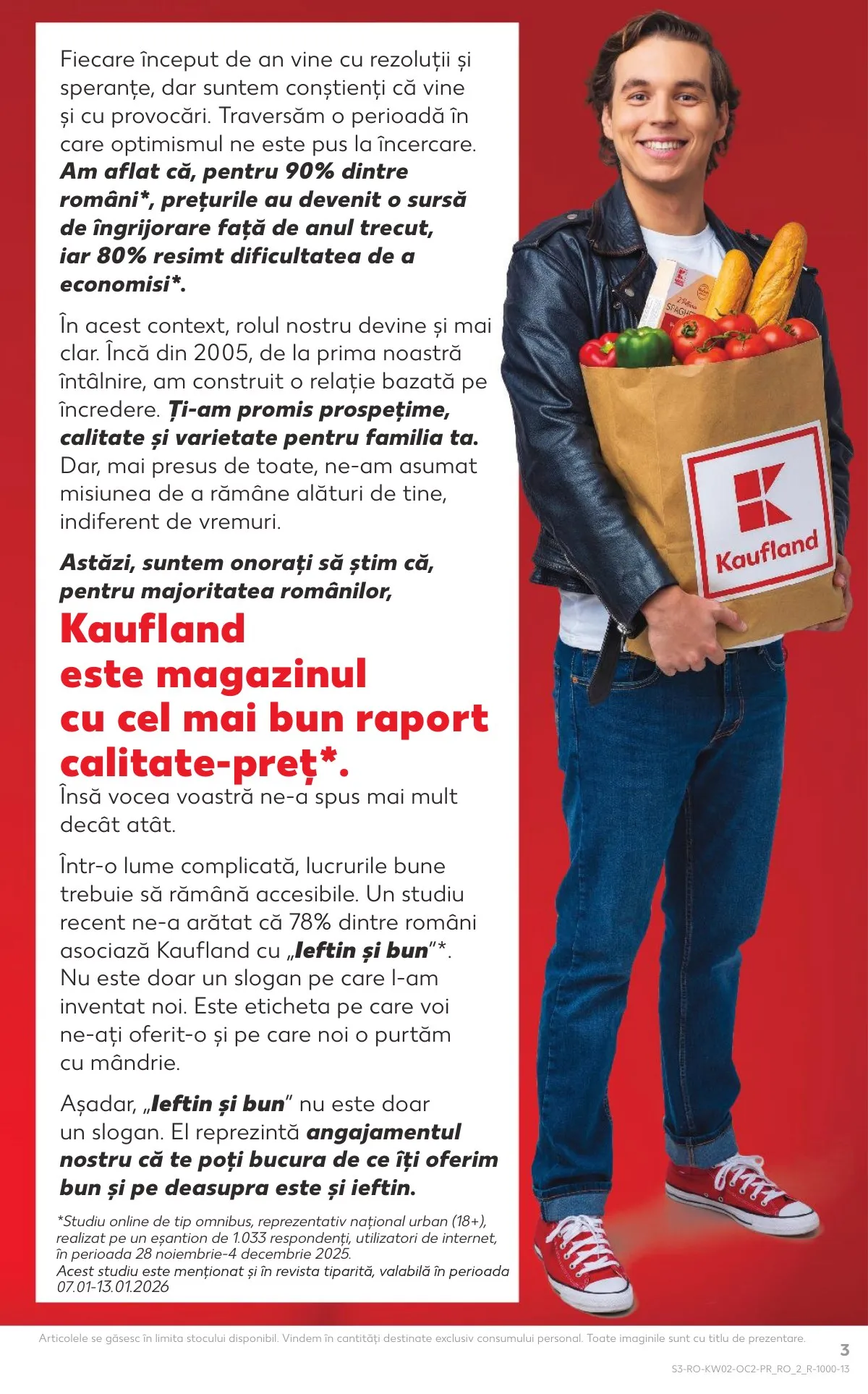 Kaufland akciós újság Románia 01.07–01.13 – 3. oldal