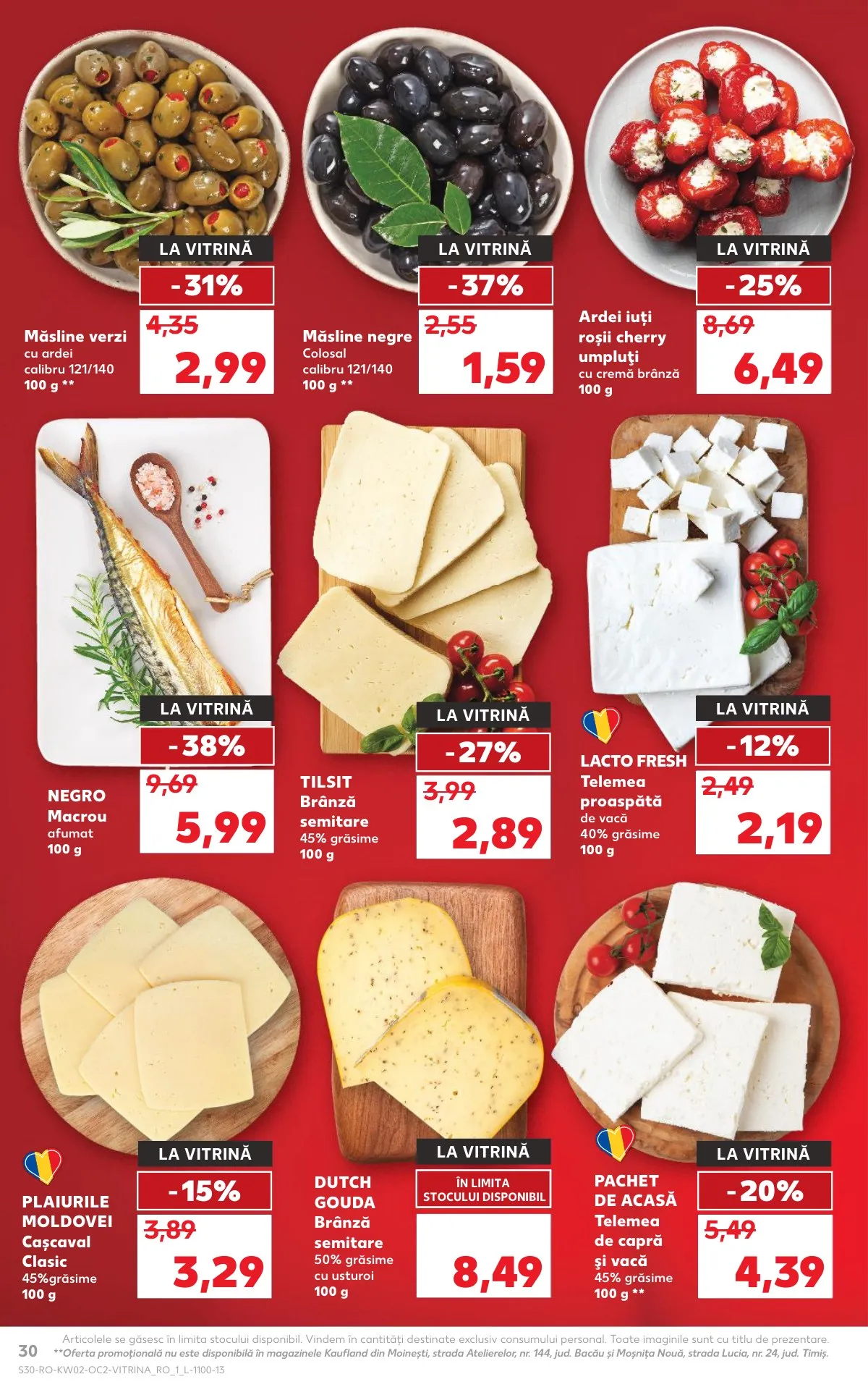 Kaufland akciós újság Románia 01.07–01.13 – 30. oldal