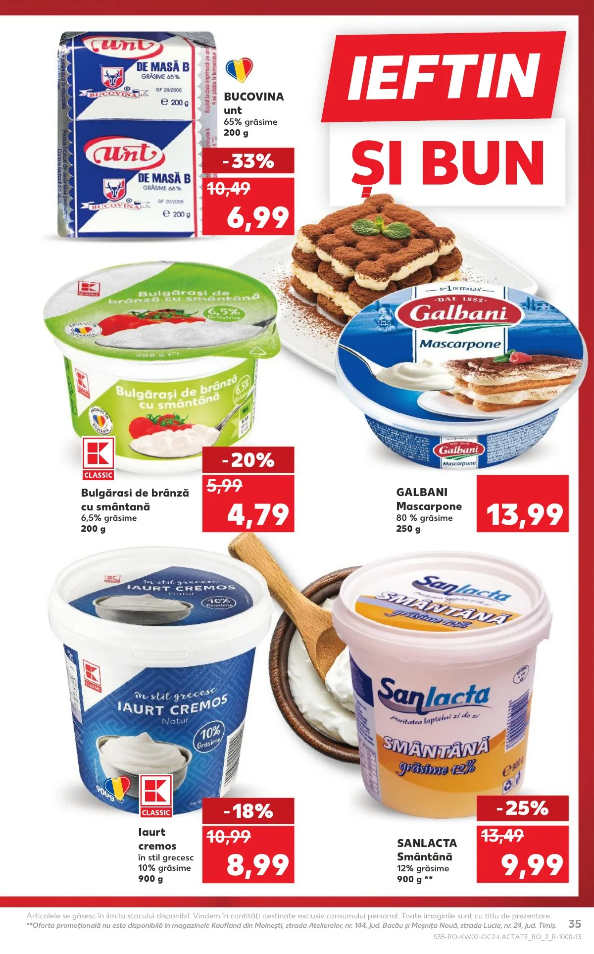 Kaufland akciós újság Románia 01.07–01.13 – 35. oldal