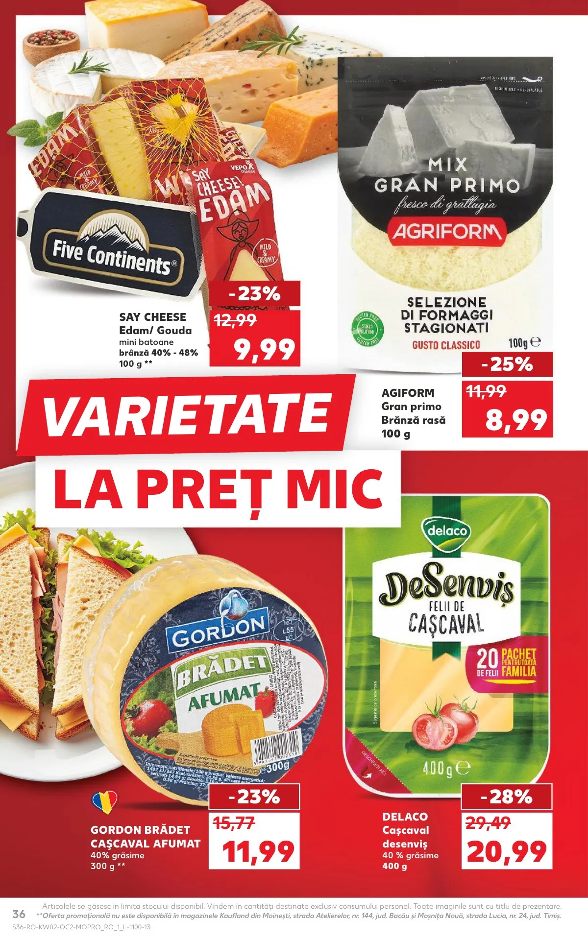 Kaufland akciós újság Románia 01.07–01.13 – 36. oldal