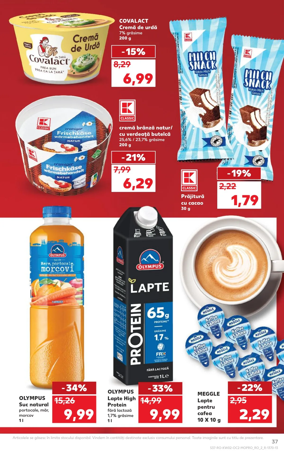 Kaufland akciós újság Románia 01.07–01.13 – 37. oldal
