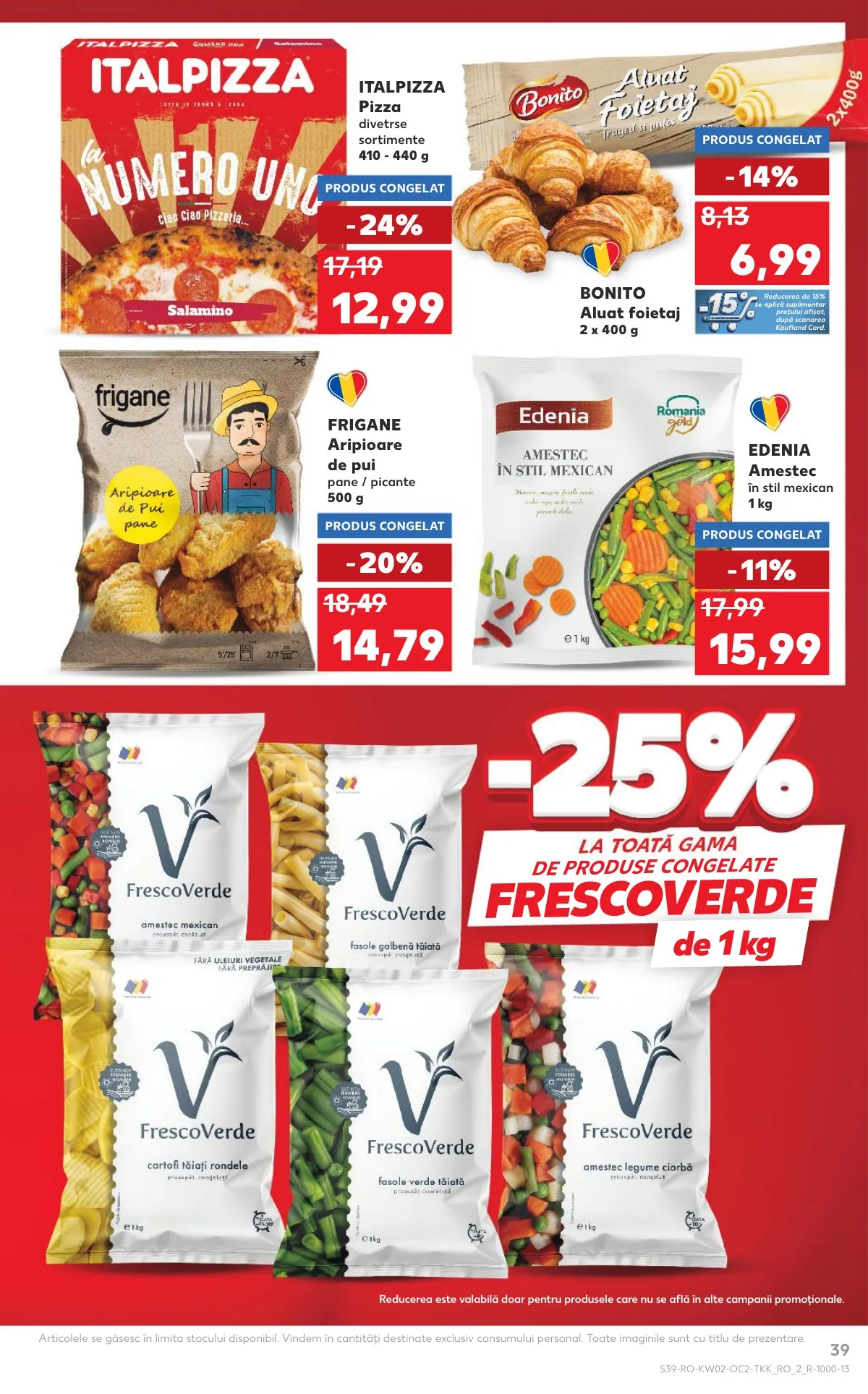 Kaufland akciós újság Románia 01.07–01.13 – 39. oldal