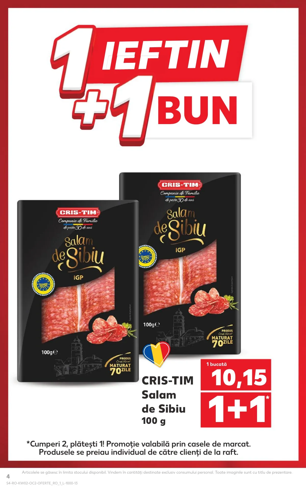 Kaufland akciós újság Románia 01.07–01.13 – 4. oldal
