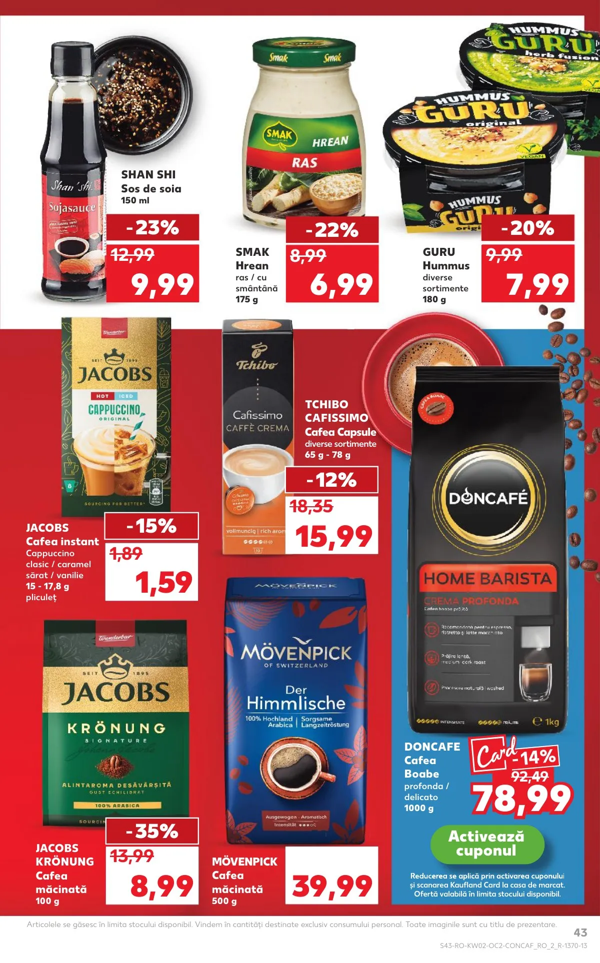 Kaufland akciós újság Románia 01.07–01.13 – 43. oldal