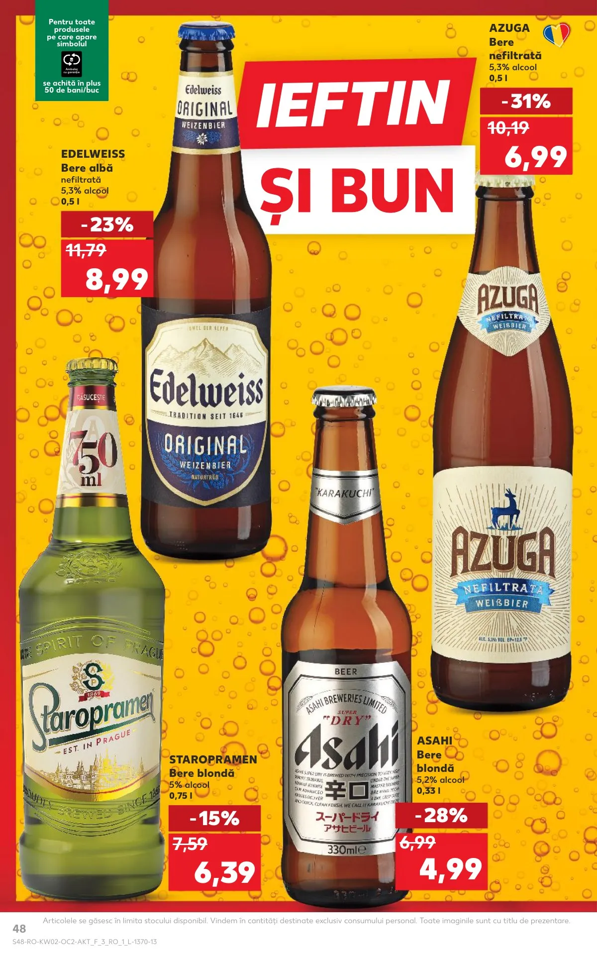Kaufland akciós újság Románia 01.07–01.13 – 48. oldal