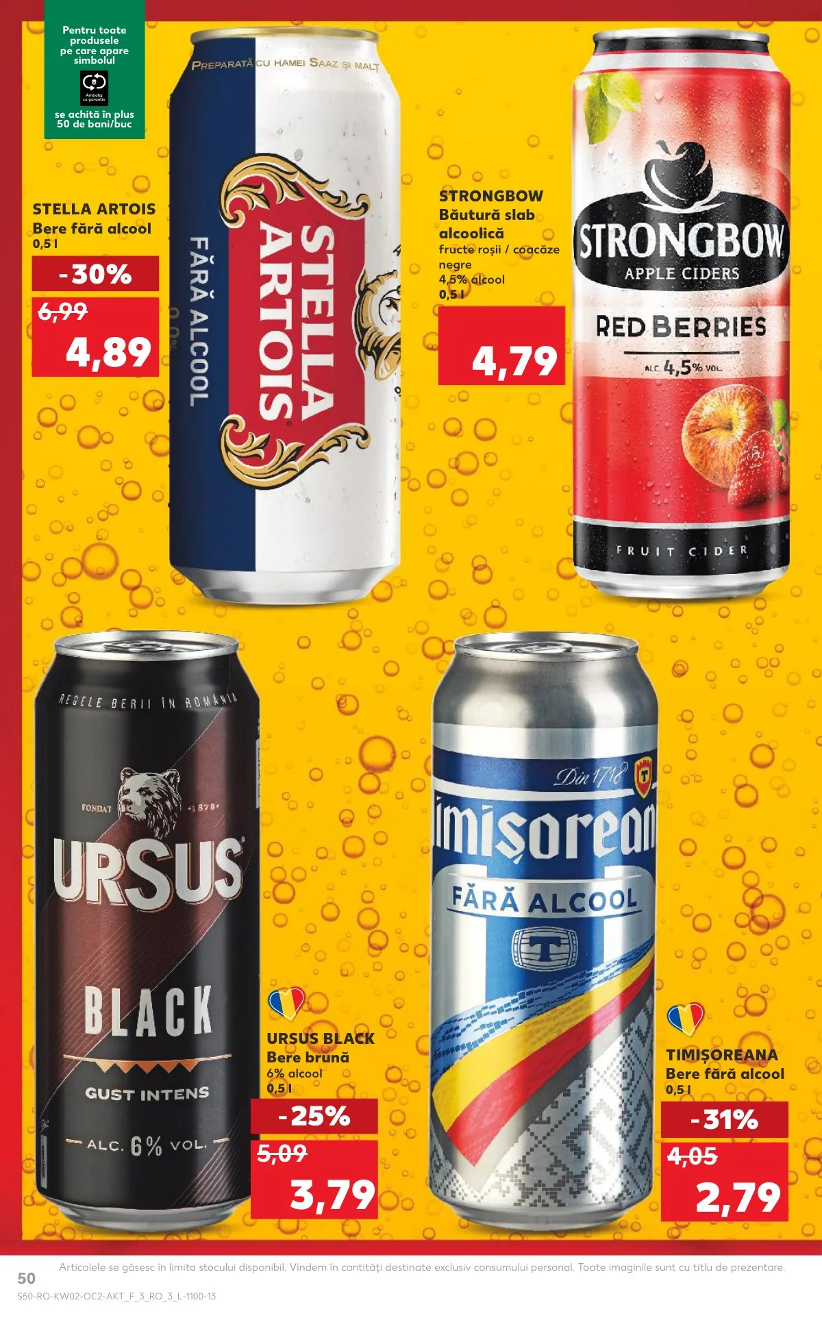 Kaufland akciós újság Románia 01.07–01.13 – 50. oldal