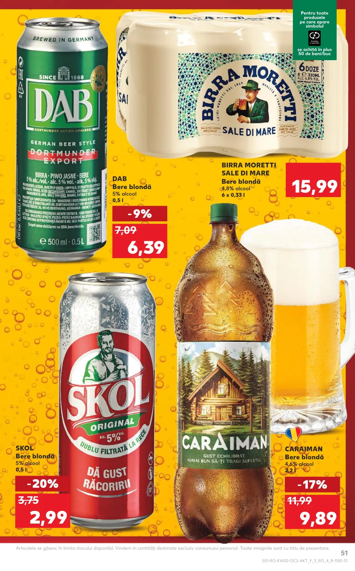 Kaufland akciós újság Románia 01.07–01.13 – 51. oldal