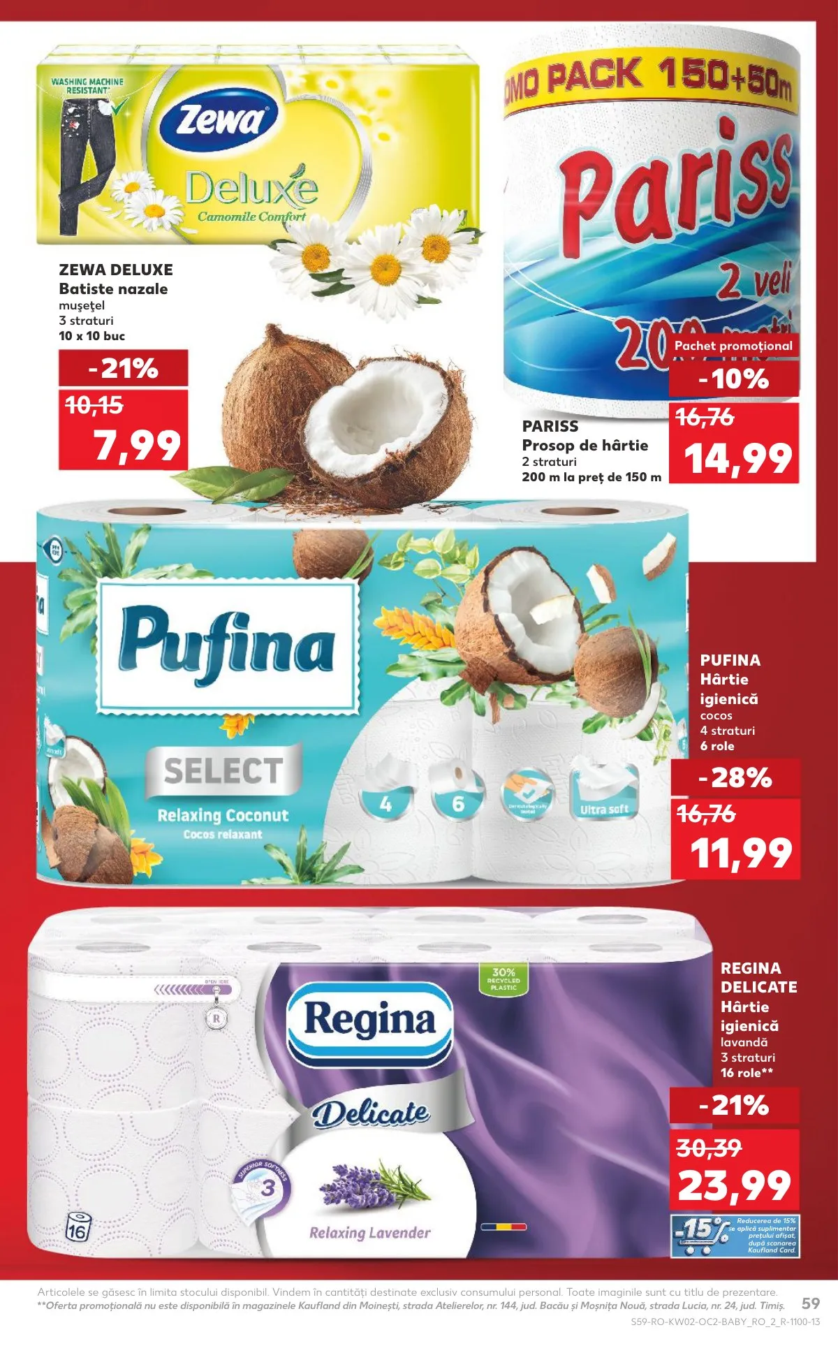 Kaufland akciós újság Románia 01.07–01.13 – 59. oldal