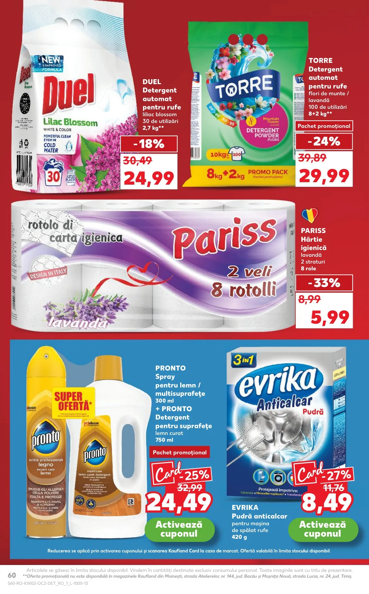 Kaufland akciós újság Románia 01.07–01.13 – 60. oldal