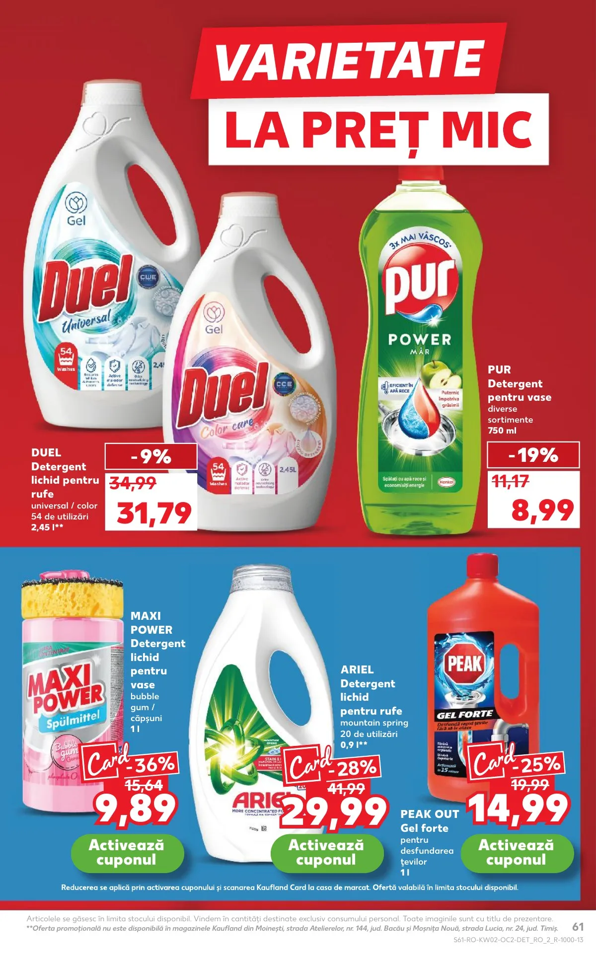 Kaufland akciós újság Románia 01.07–01.13 – 61. oldal