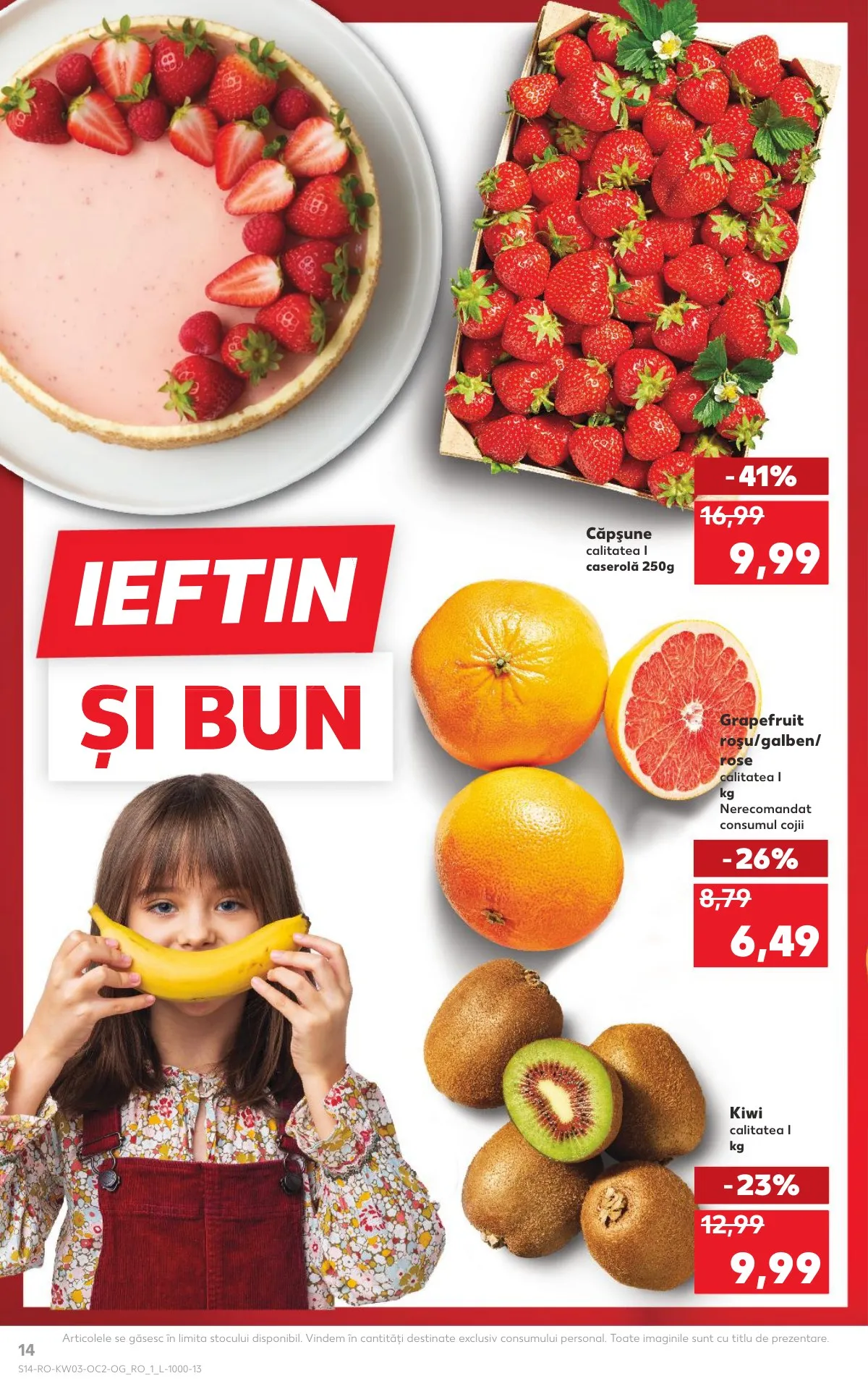 Kaufland akciós újság Románia 01.14–01.20 – 14. oldal