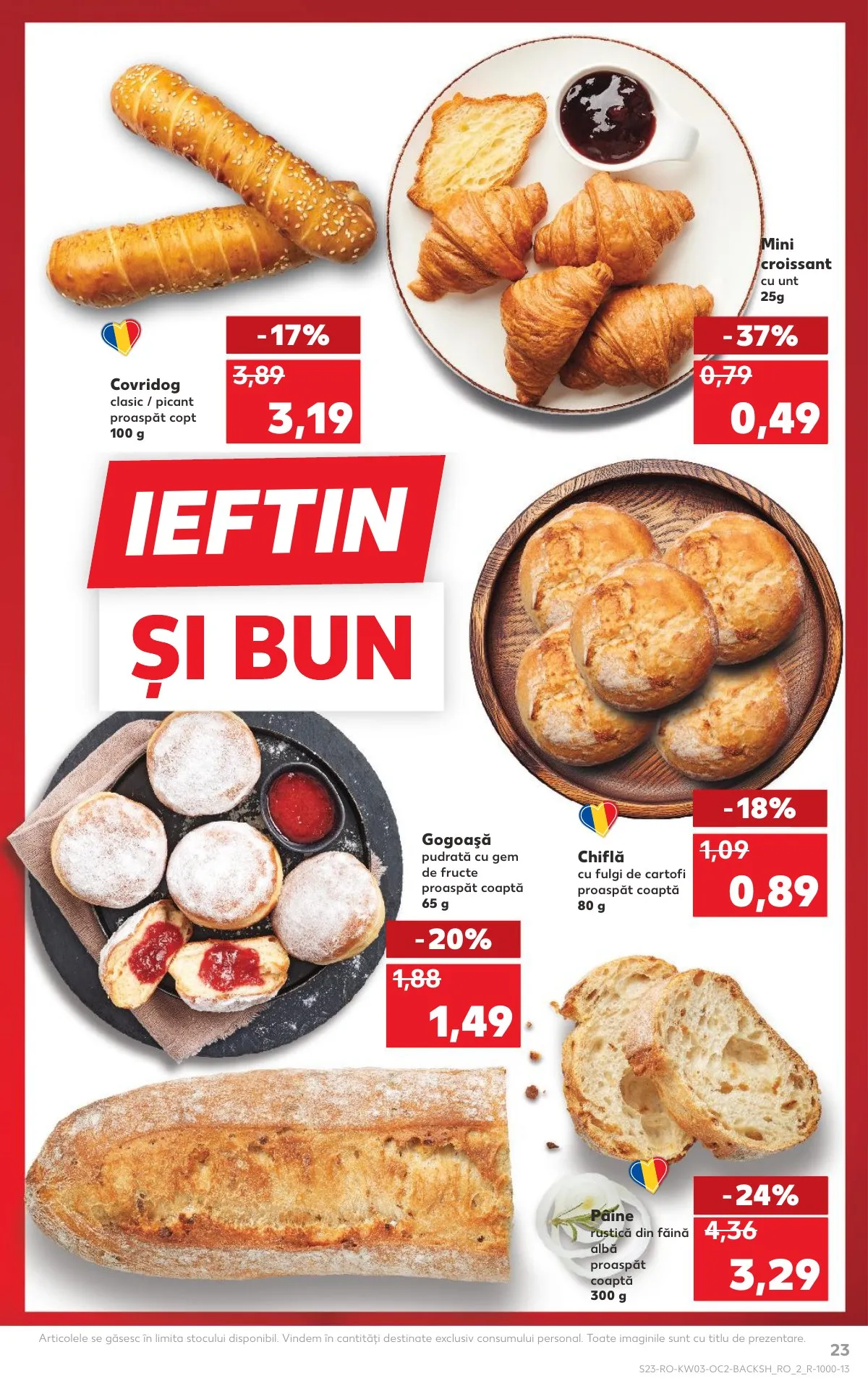 Kaufland akciós újság Románia 01.14–01.20 – 23. oldal