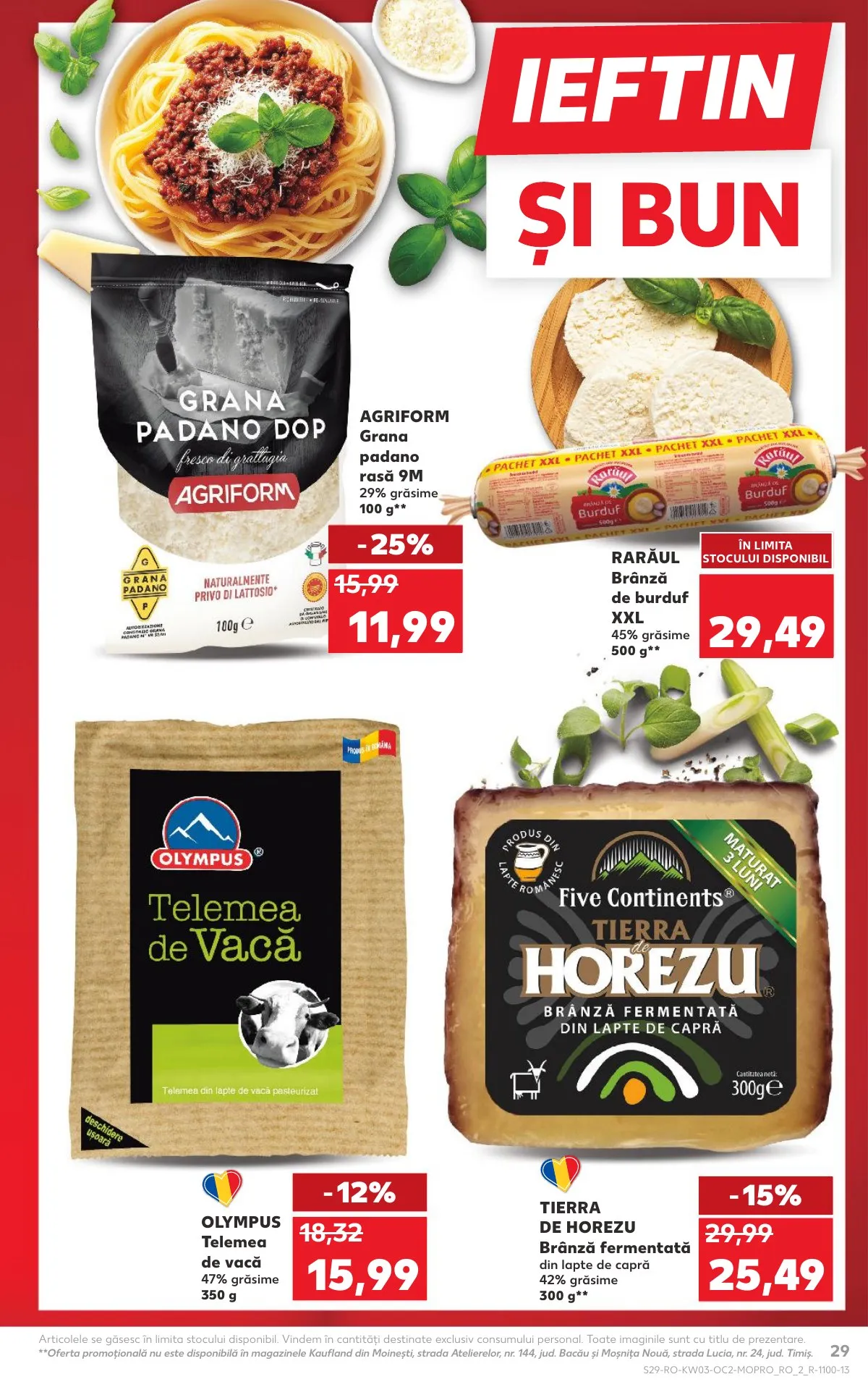 Kaufland akciós újság Románia 01.14–01.20 – 29. oldal