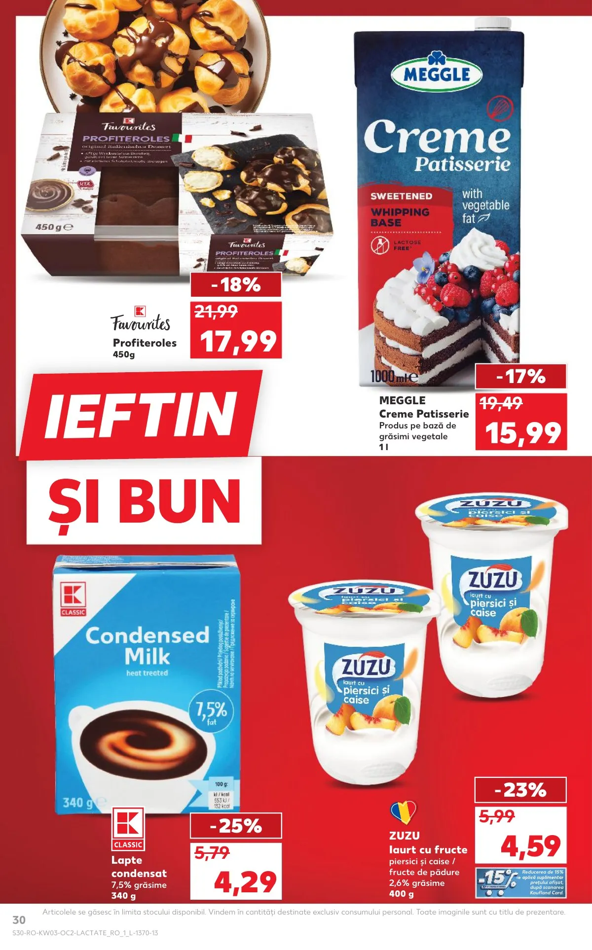 Kaufland akciós újság Románia 01.14–01.20 – 30. oldal