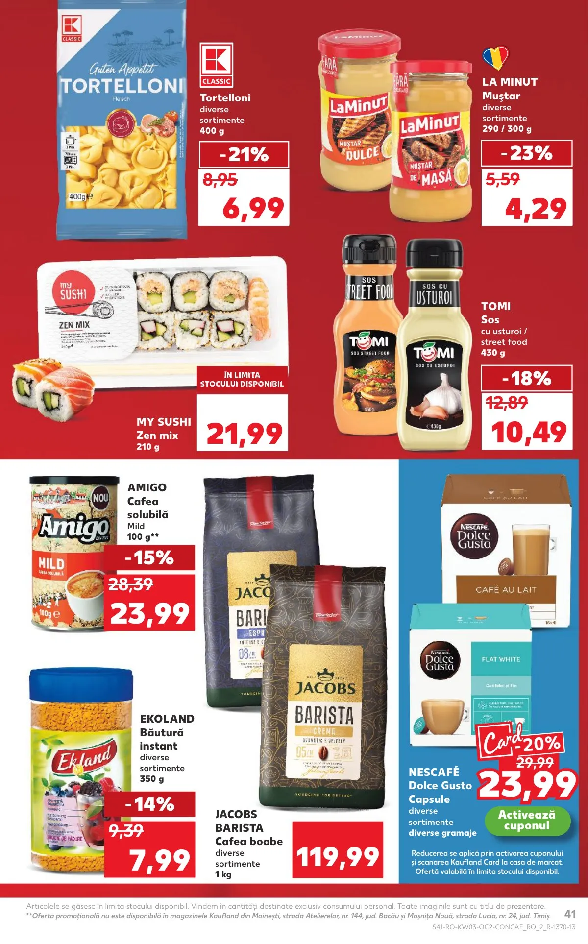 Kaufland akciós újság Románia 01.14–01.20 – 41. oldal