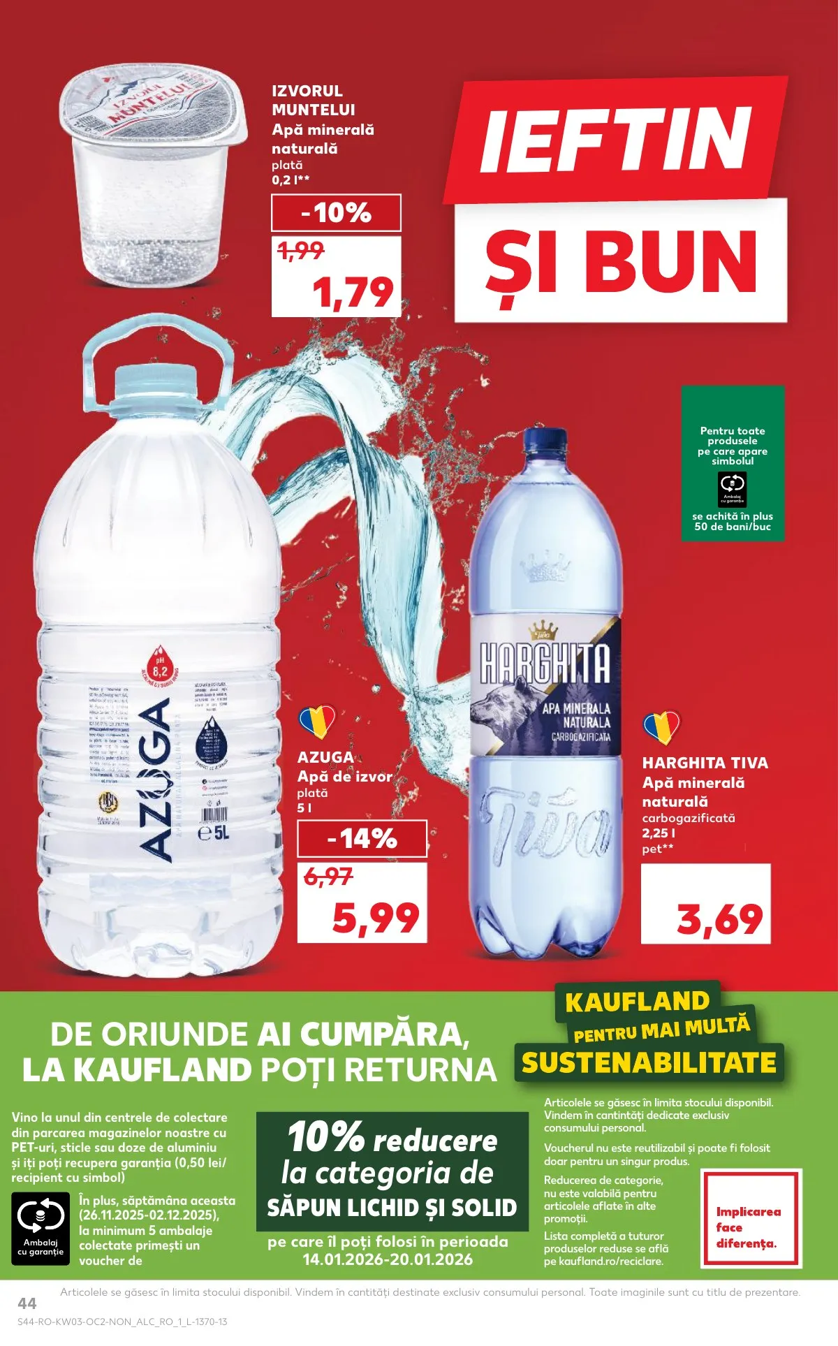 Kaufland akciós újság Románia 01.14–01.20 – 44. oldal