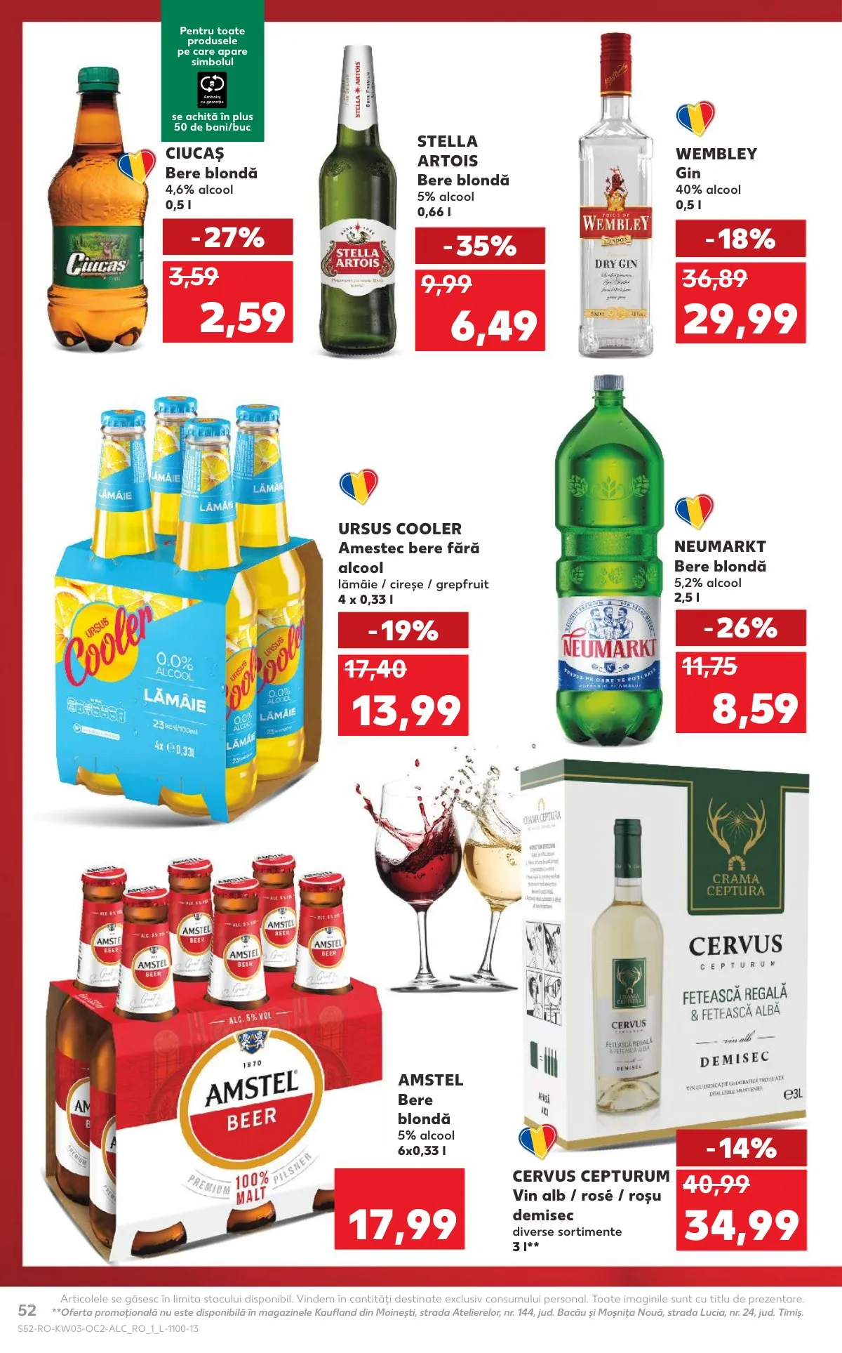 Kaufland akciós újság Románia 01.14–01.20 – 52. oldal