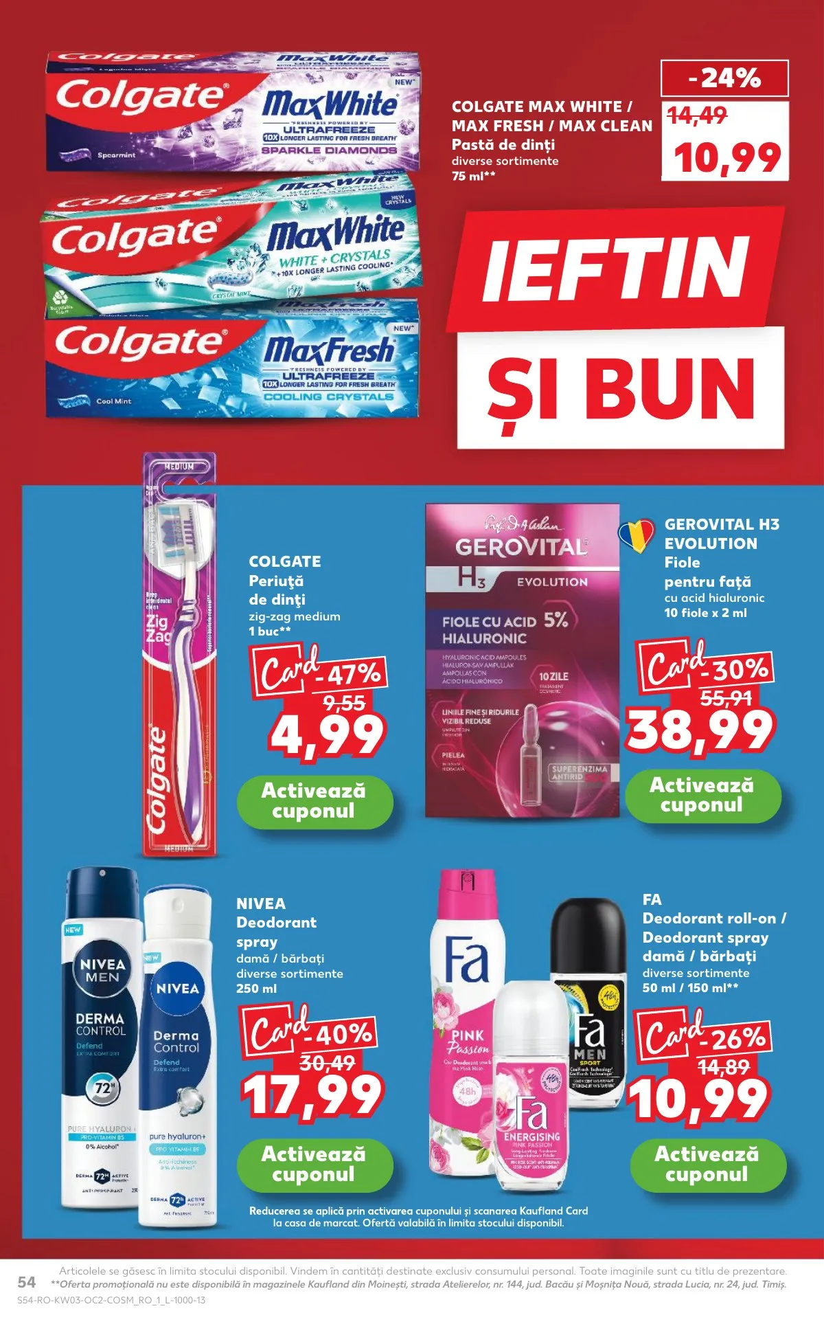 Kaufland akciós újság Románia 01.14–01.20 – 54. oldal
