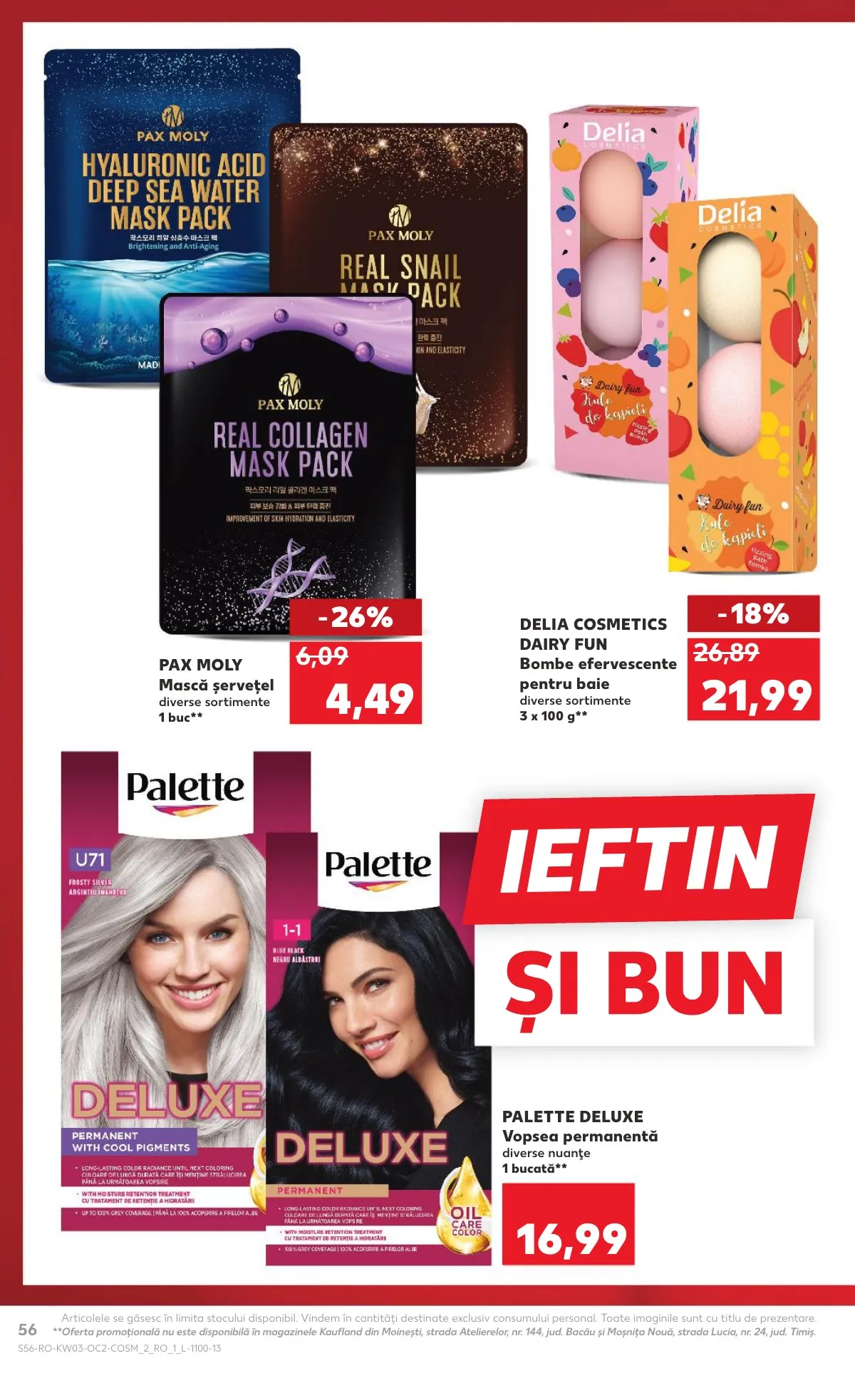 Kaufland akciós újság Románia 01.14–01.20 – 56. oldal
