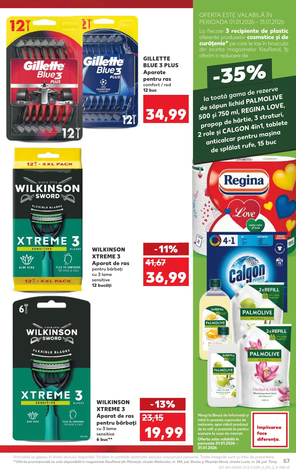 Kaufland akciós újság Románia 01.14–01.20 – 57. oldal