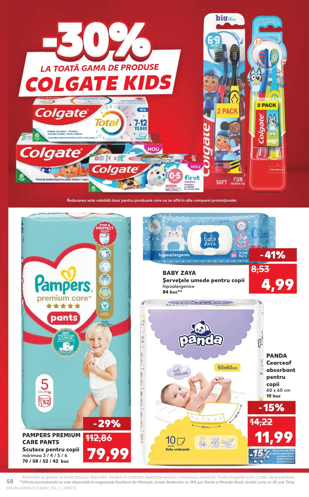 Kaufland akciós újság Románia 01.14–01.20 – 58. oldal