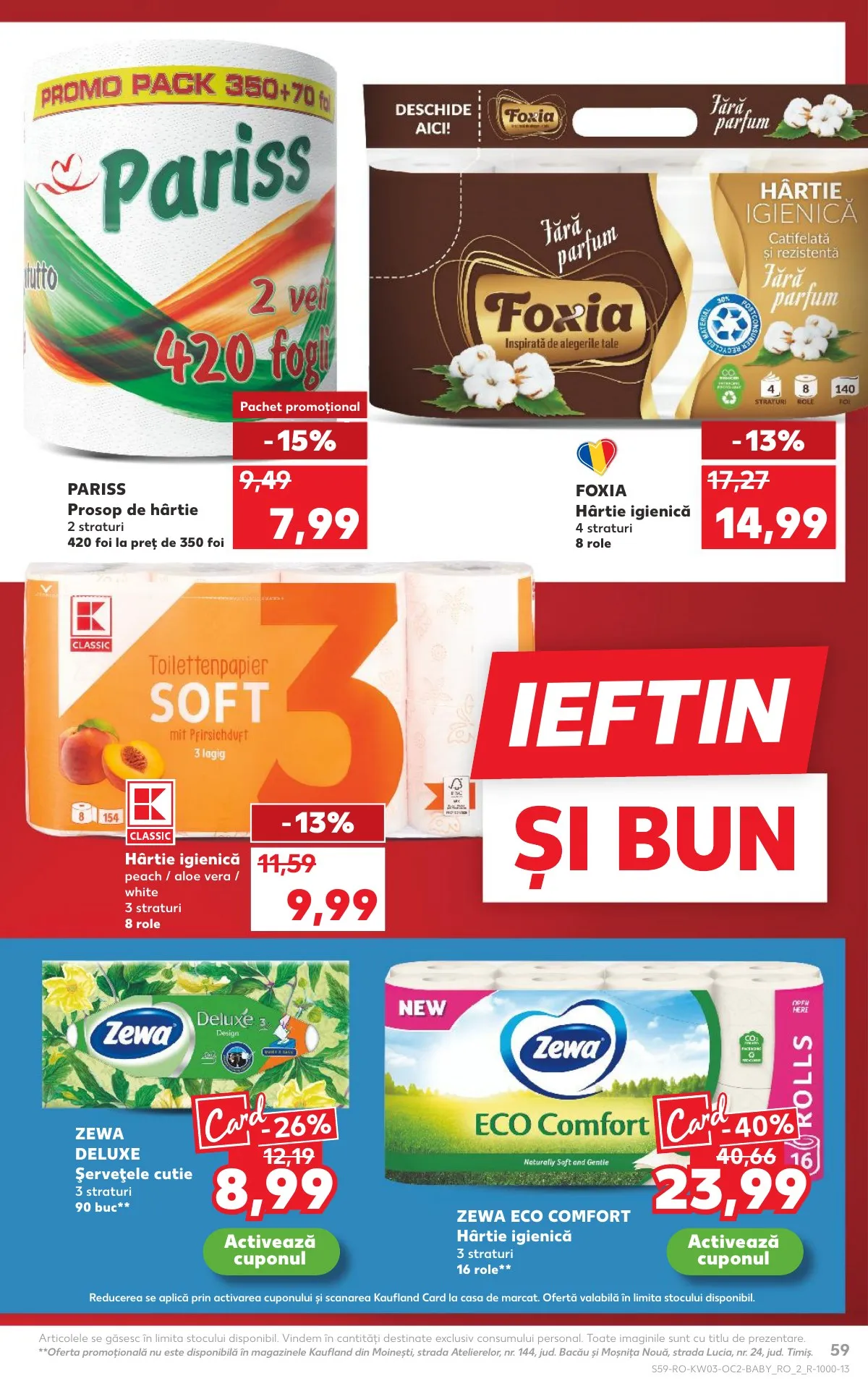 Kaufland akciós újság Románia 01.14–01.20 – 59. oldal