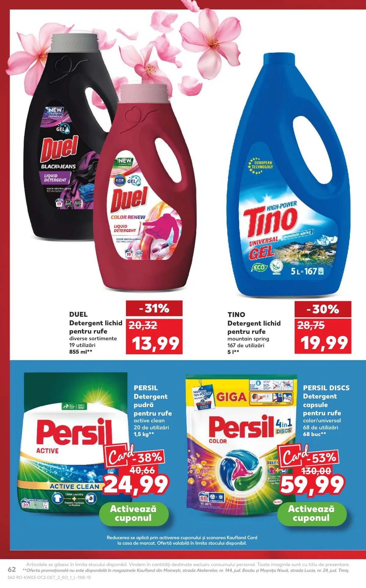 Kaufland akciós újság Románia 01.14–01.20 – 62. oldal