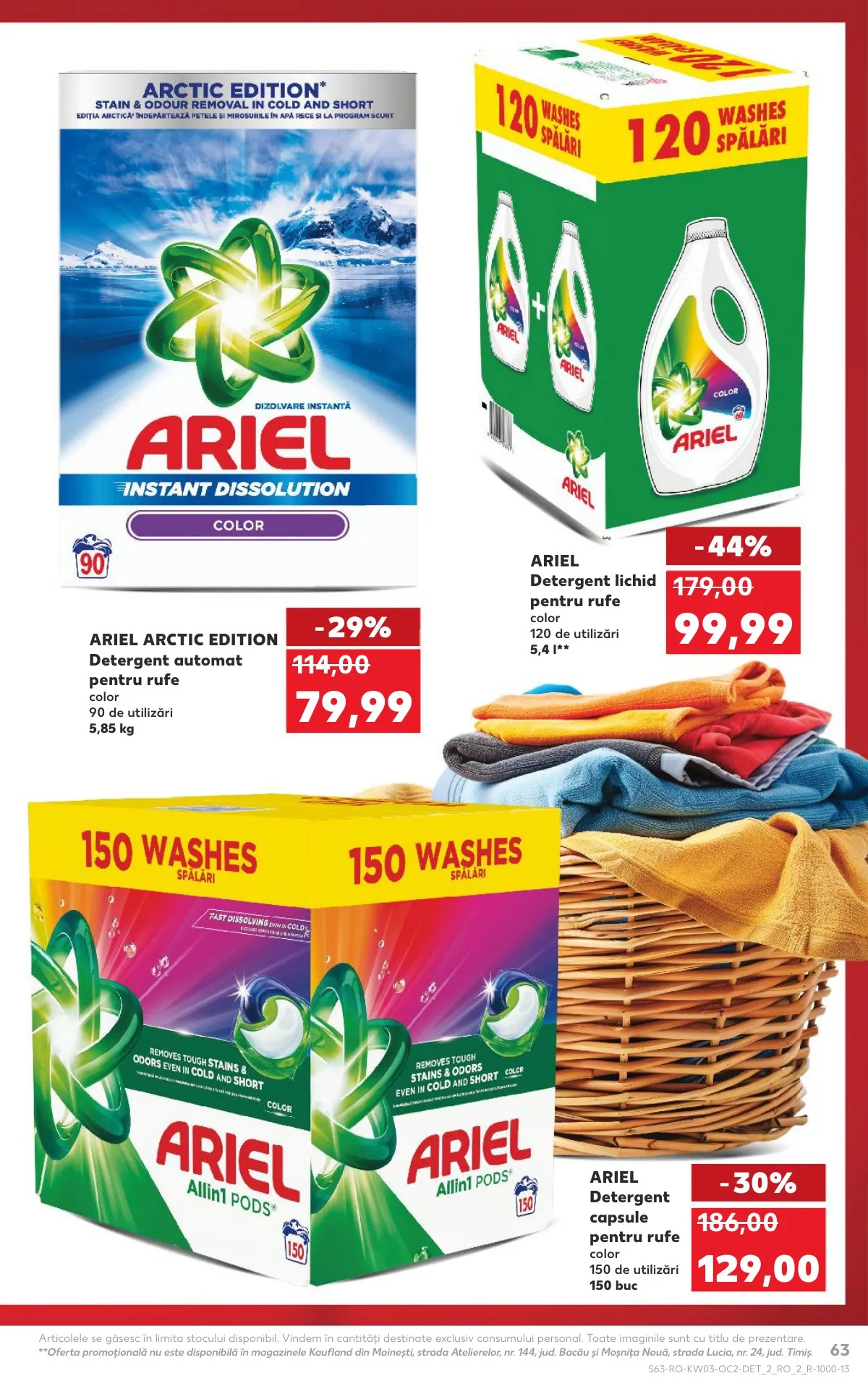Kaufland akciós újság Románia 01.14–01.20 – 63. oldal