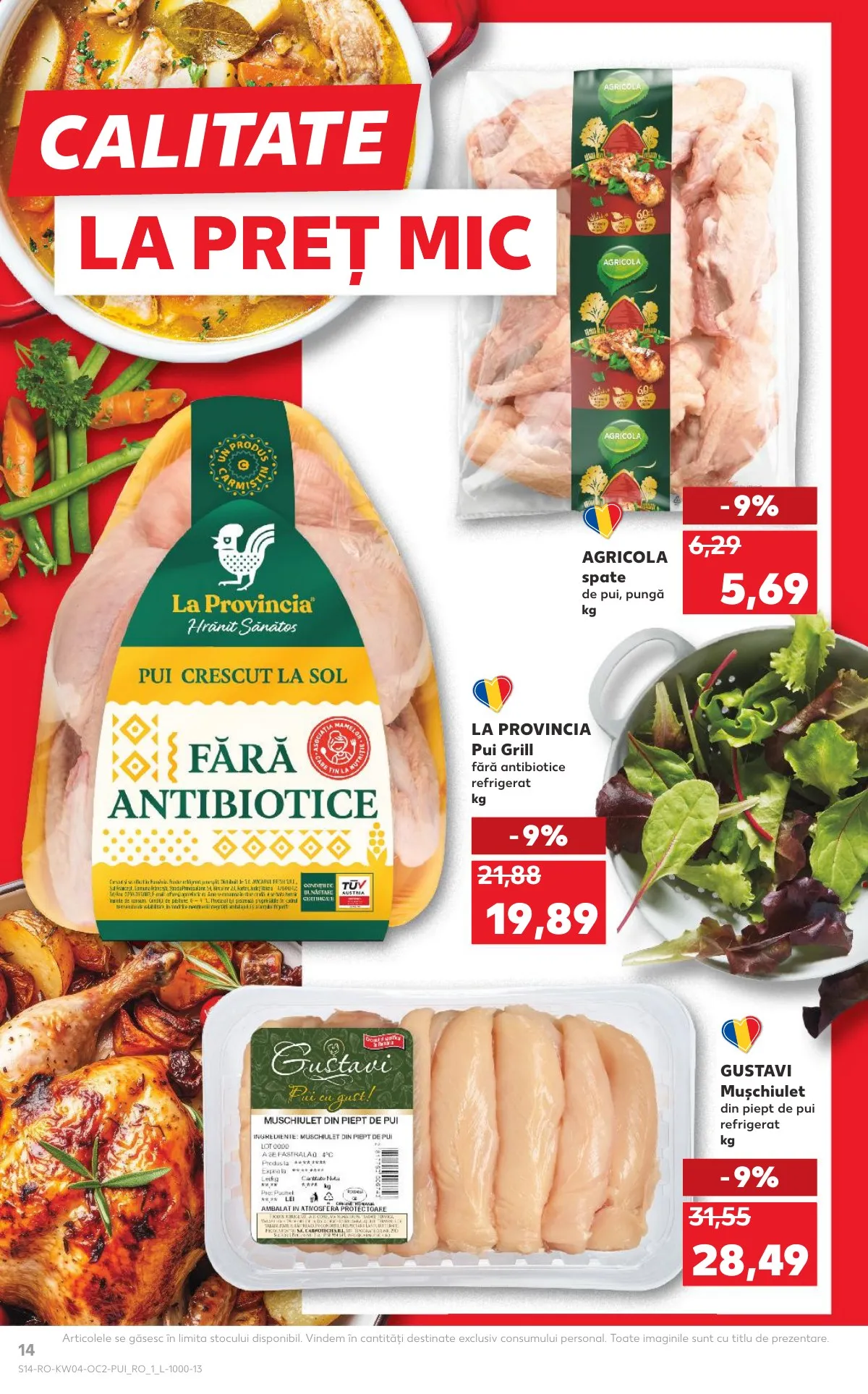 Kaufland akciós újság Románia 01.21–01.27 – 14. oldal