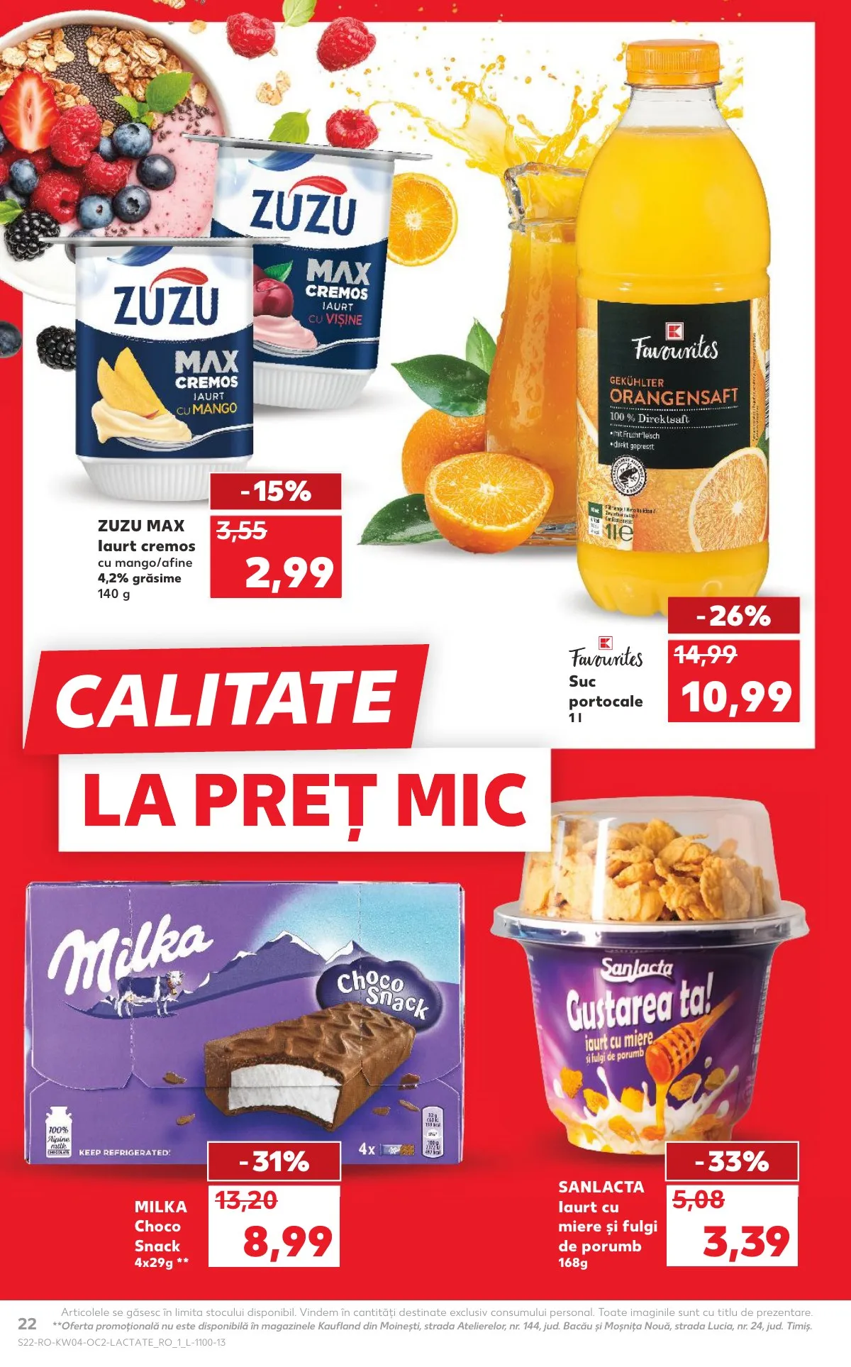 Kaufland akciós újság Románia 01.21–01.27 – 22. oldal