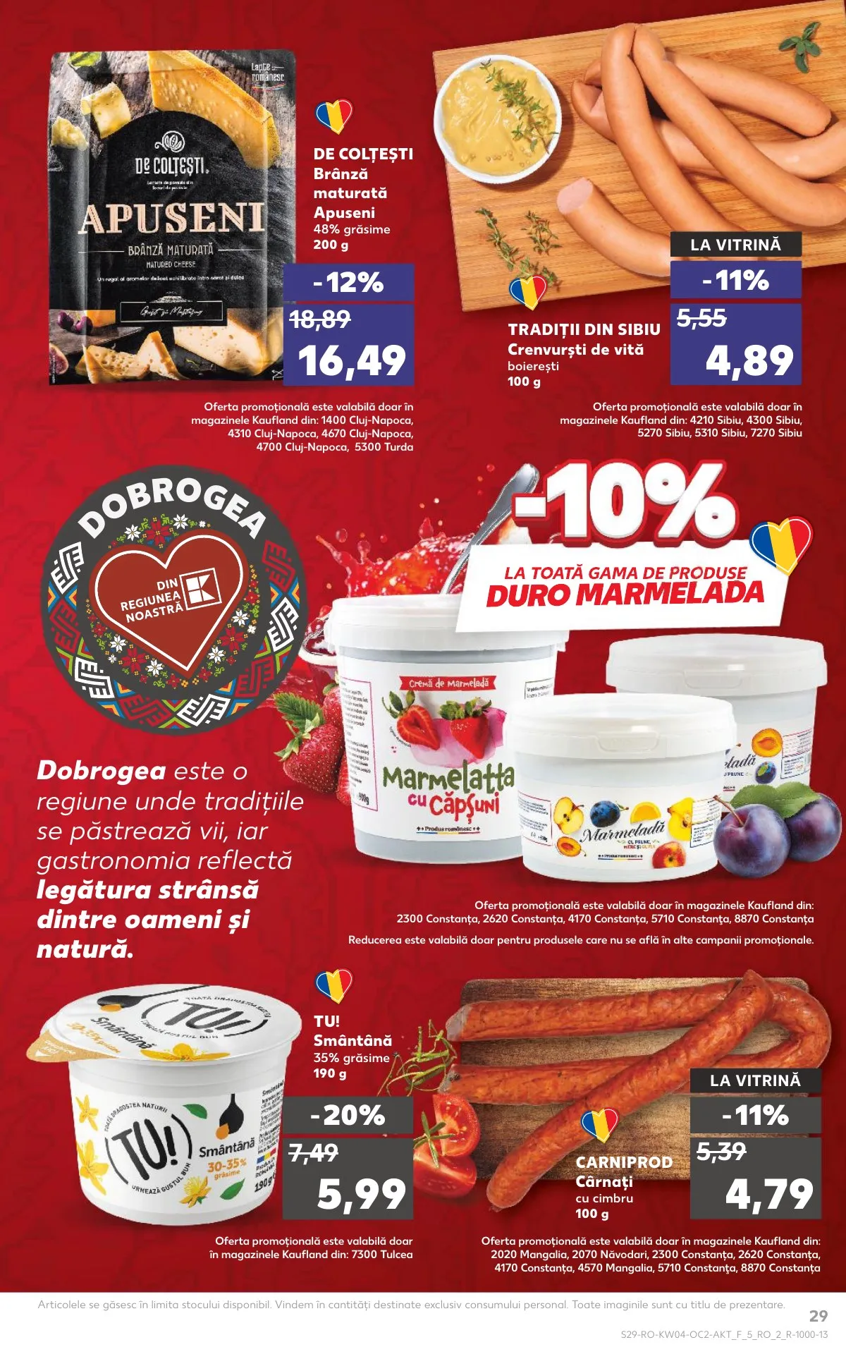 Kaufland akciós újság Románia 01.21–01.27 – 29. oldal
