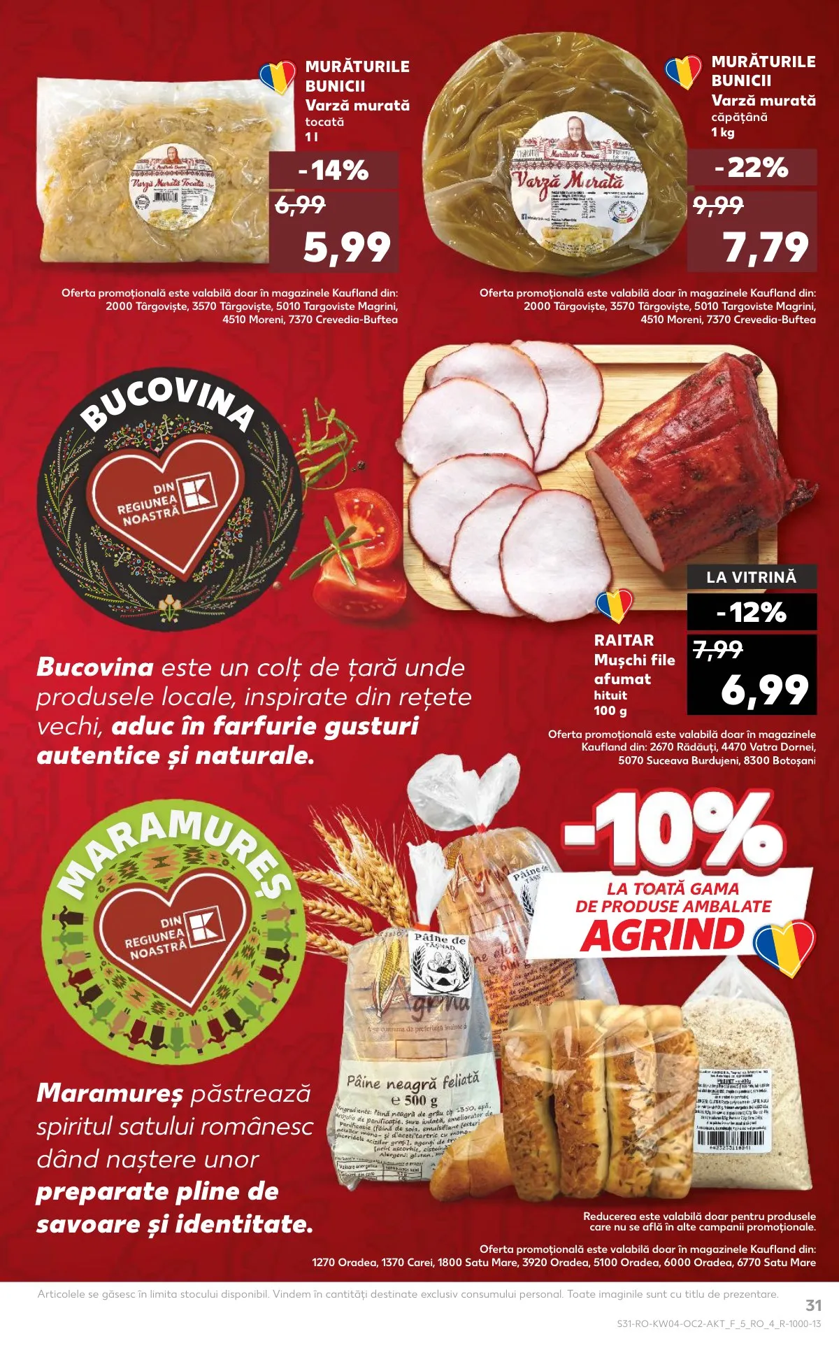 Kaufland akciós újság Románia 01.21–01.27 – 31. oldal