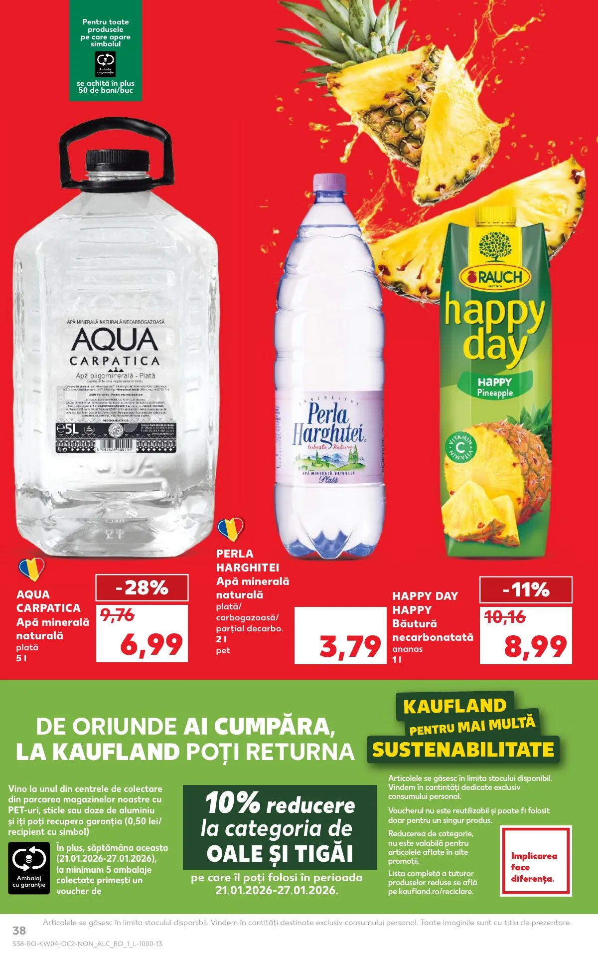Kaufland akciós újság Románia 01.21–01.27 – 38. oldal