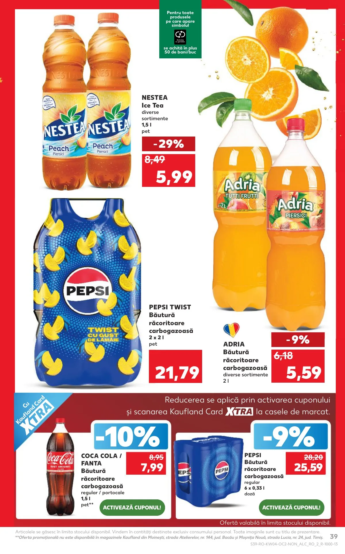 Kaufland akciós újság Románia 01.21–01.27 – 39. oldal