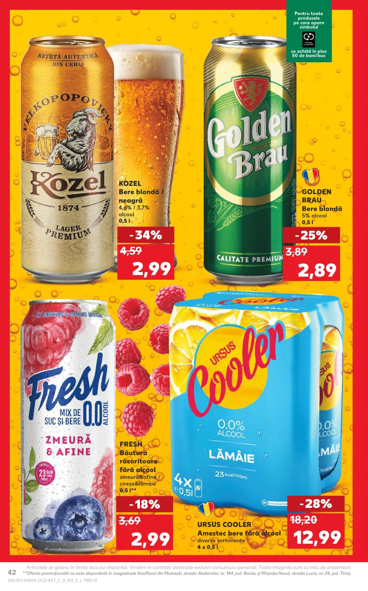 Kaufland akciós újság Románia 01.21–01.27 – 42. oldal
