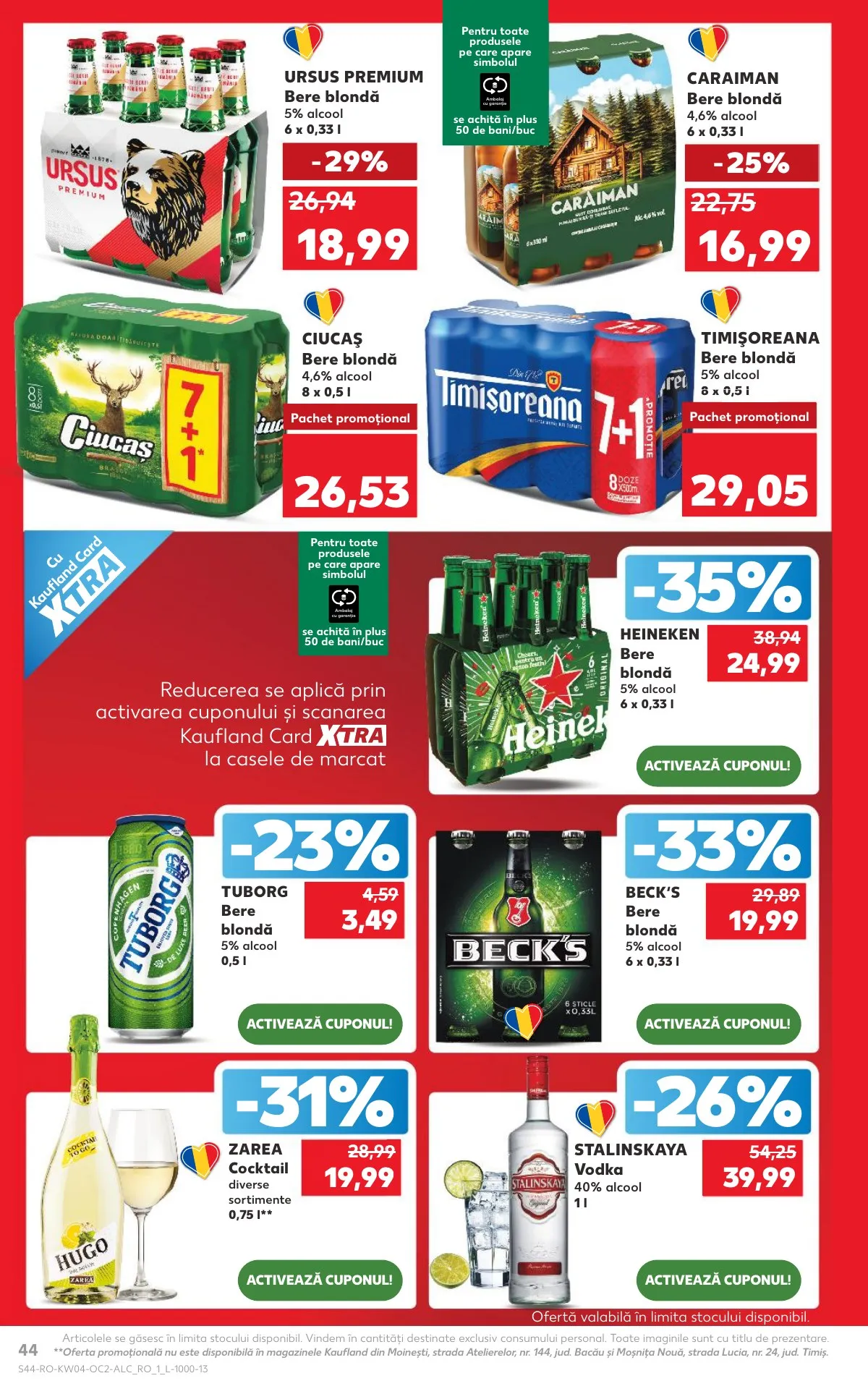 Kaufland akciós újság Románia 01.21–01.27 – 44. oldal