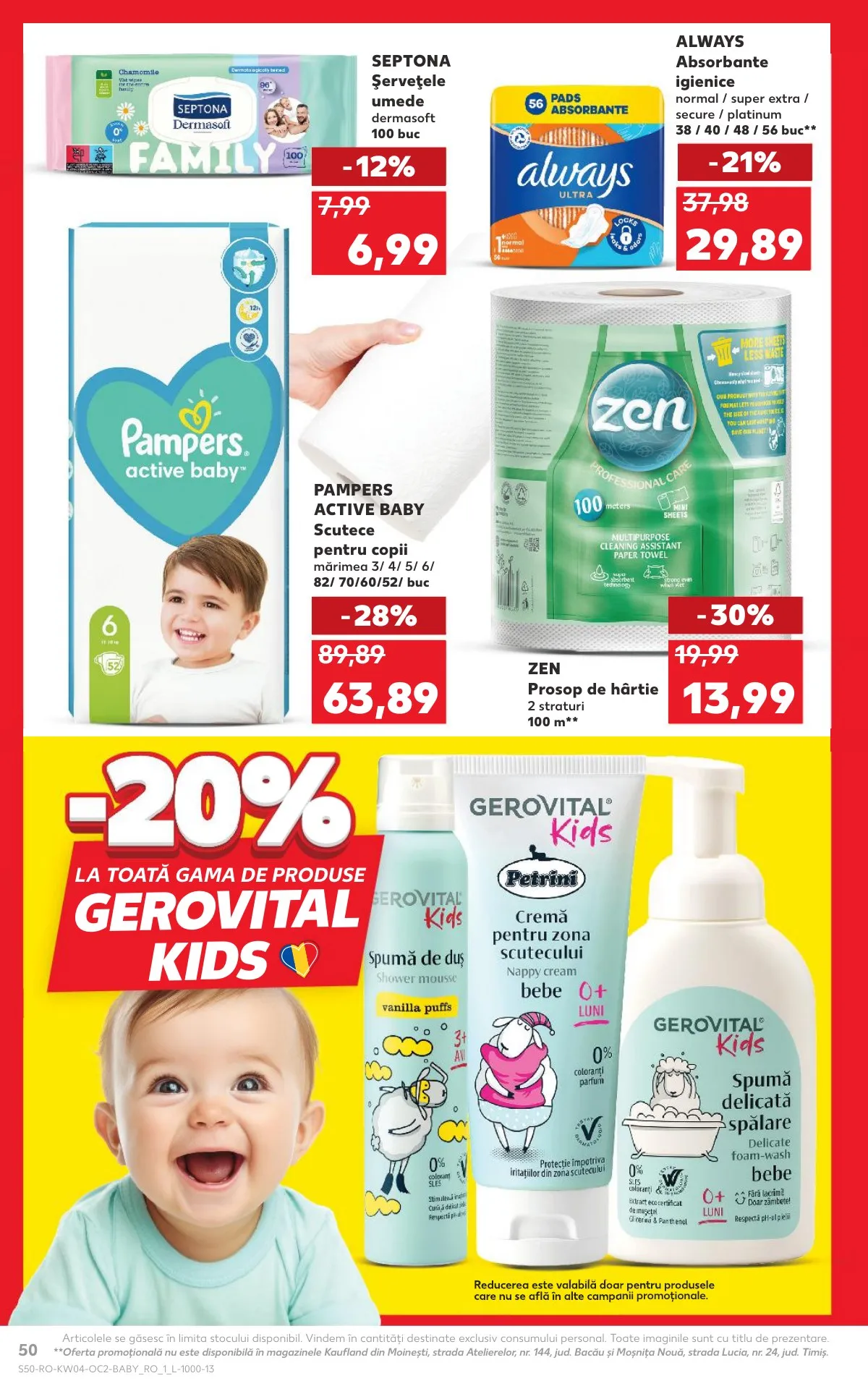 Kaufland akciós újság Románia 01.21–01.27 – 50. oldal