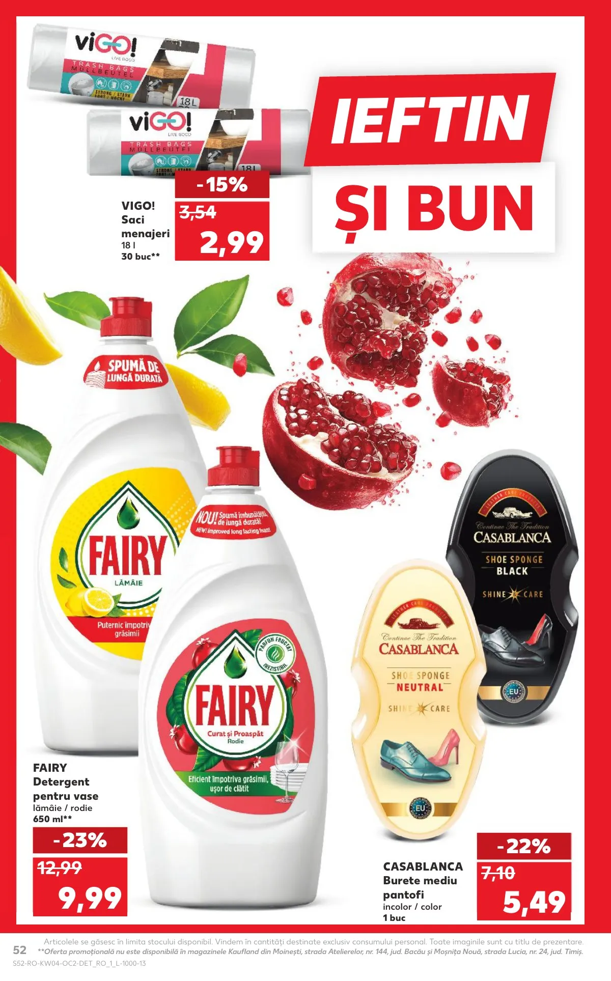 Kaufland akciós újság Románia 01.21–01.27 – 52. oldal