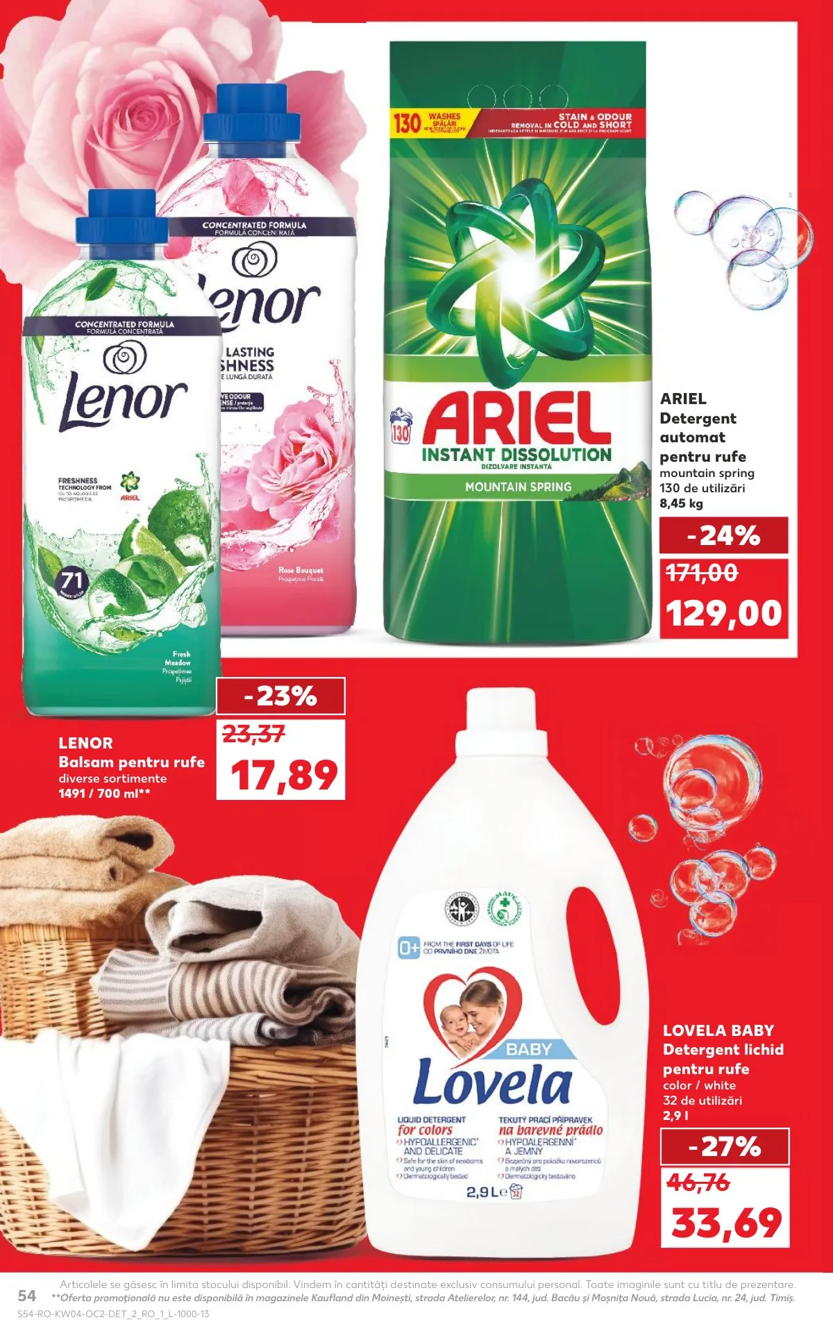 Kaufland akciós újság Románia 01.21–01.27 – 54. oldal