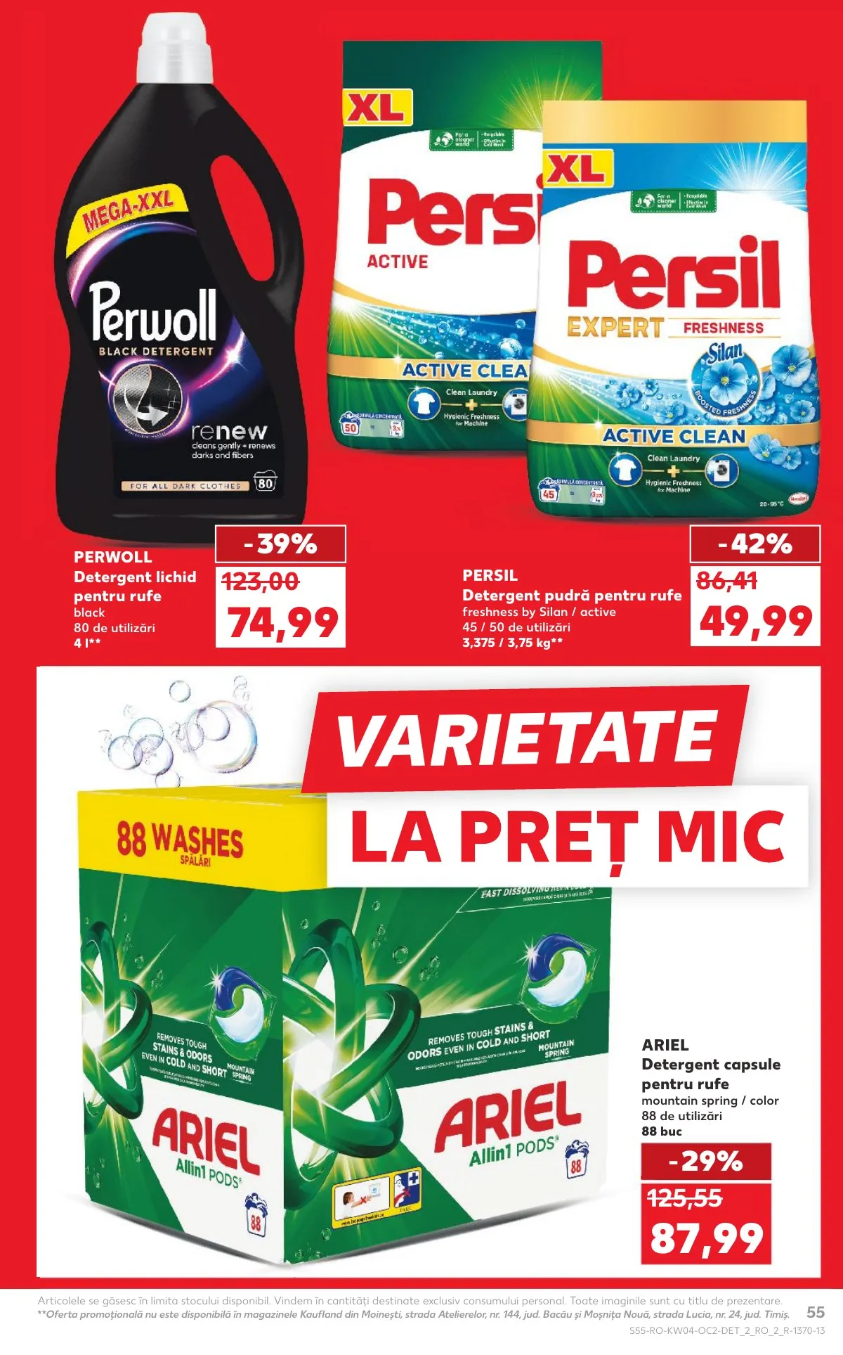 Kaufland akciós újság Románia 01.21–01.27 – 55. oldal