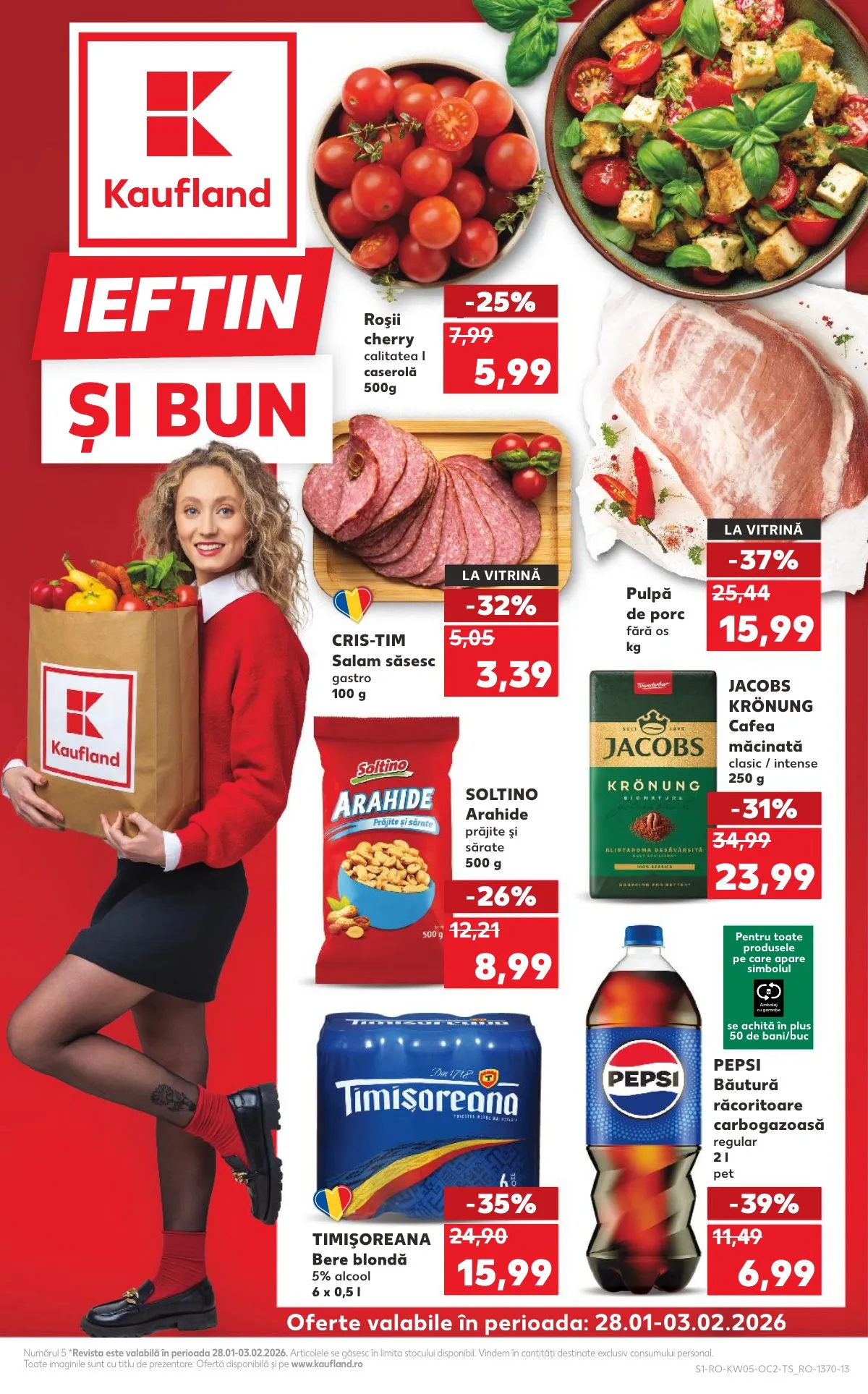 Kaufland akciós újság Románia 01.28–02.03