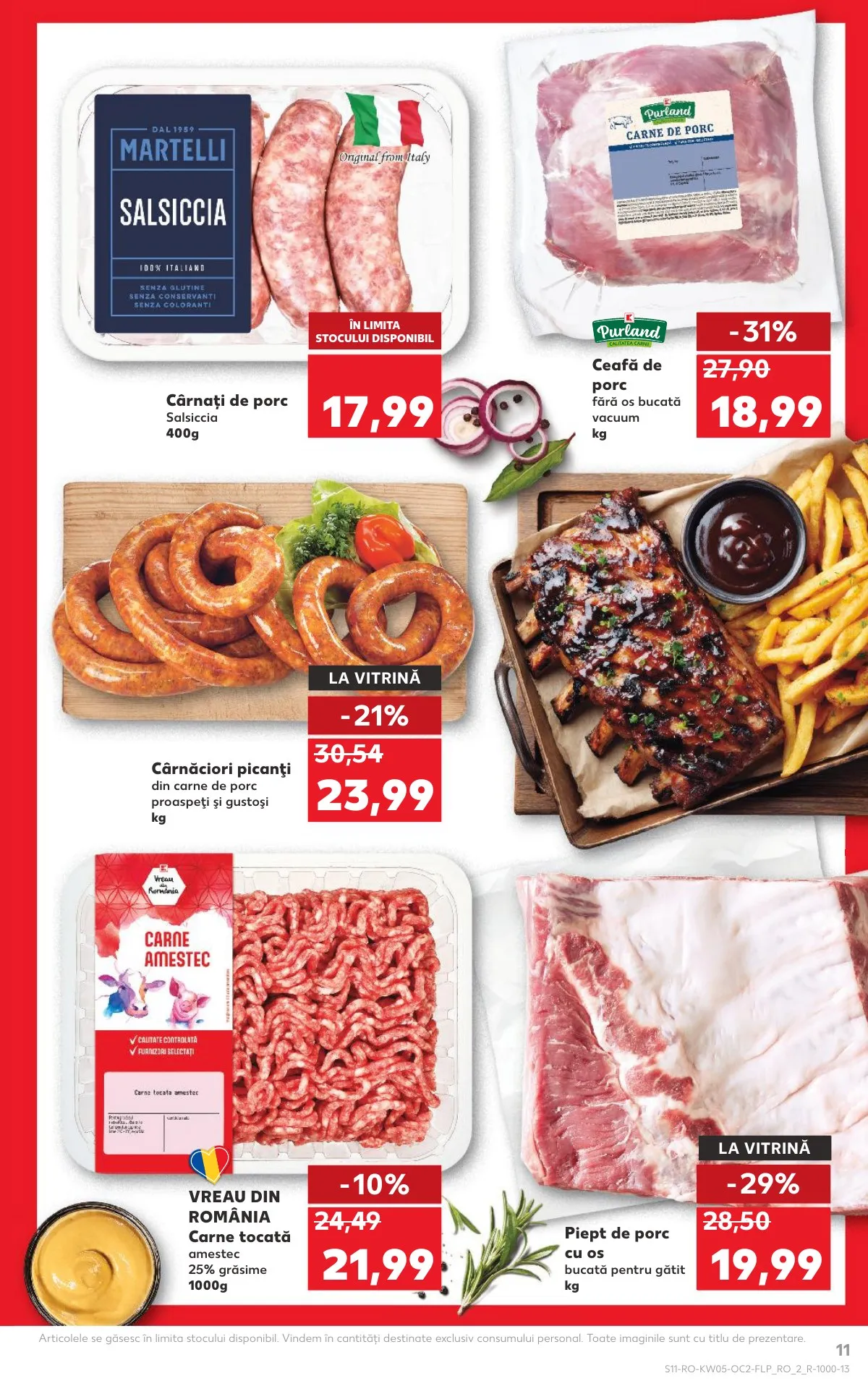 Kaufland akciós újság Románia 01.28–02.03 – 11. oldal