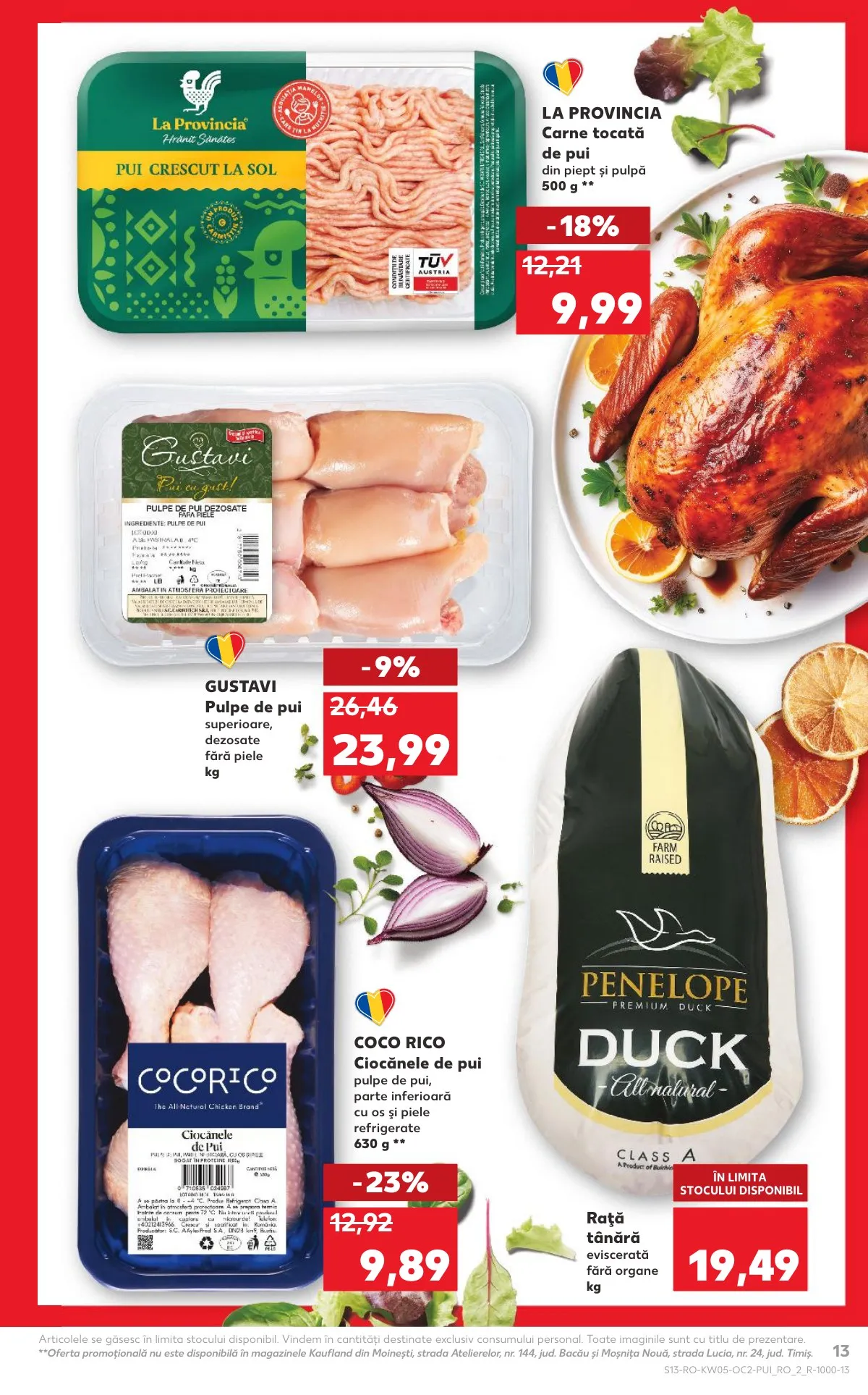 Kaufland akciós újság Románia 01.28–02.03 – 13. oldal