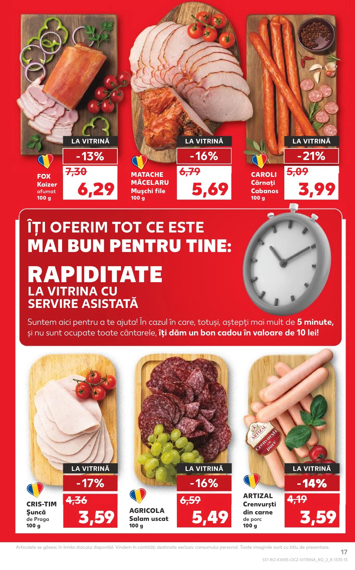 Kaufland akciós újság Románia 01.28–02.03 – 17. oldal